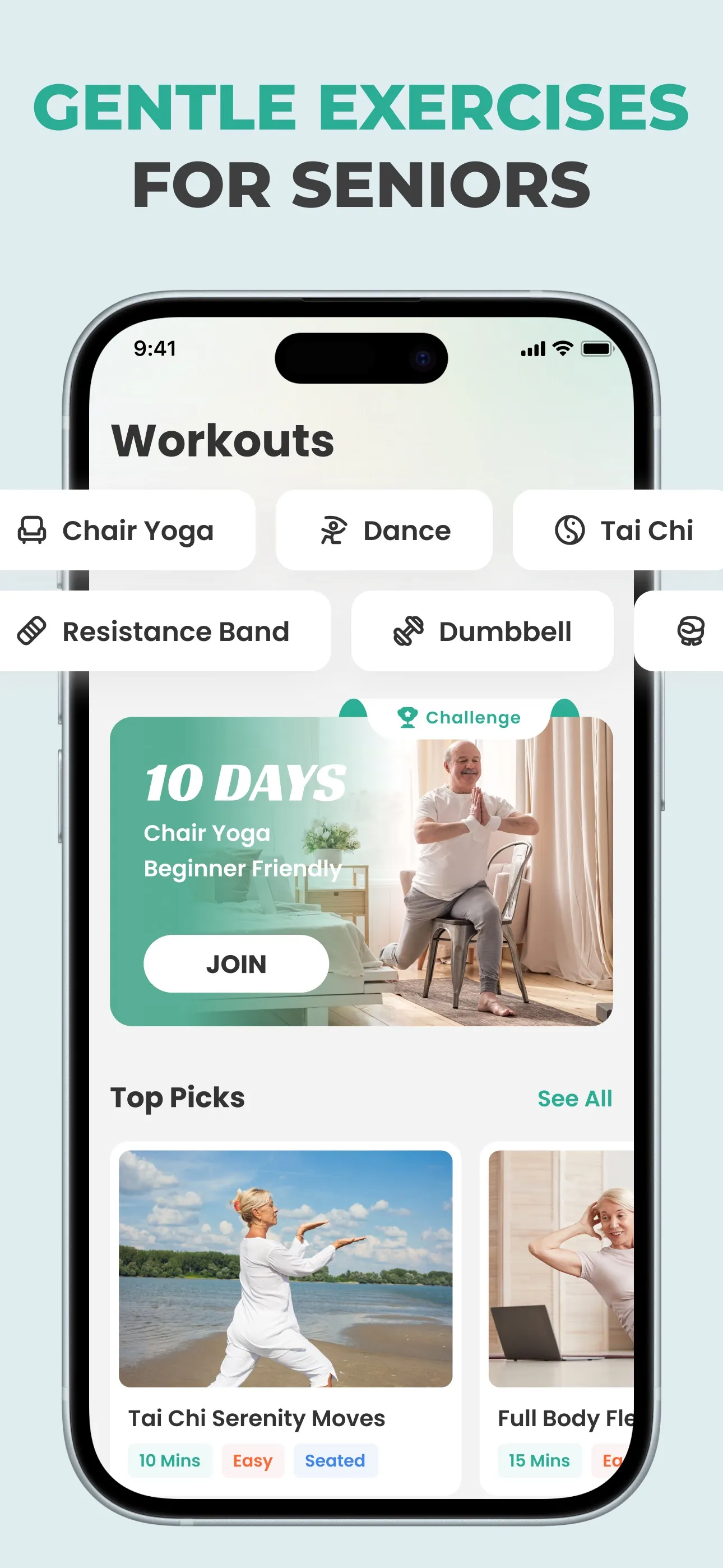 Workout for Older Adults:ReFit iphone screenshot 5