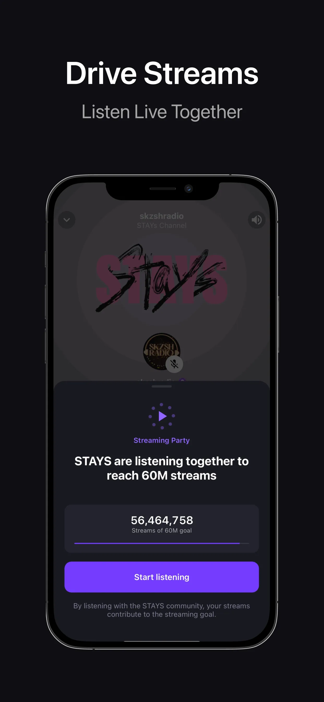 Stationhead iphone screenshot 3