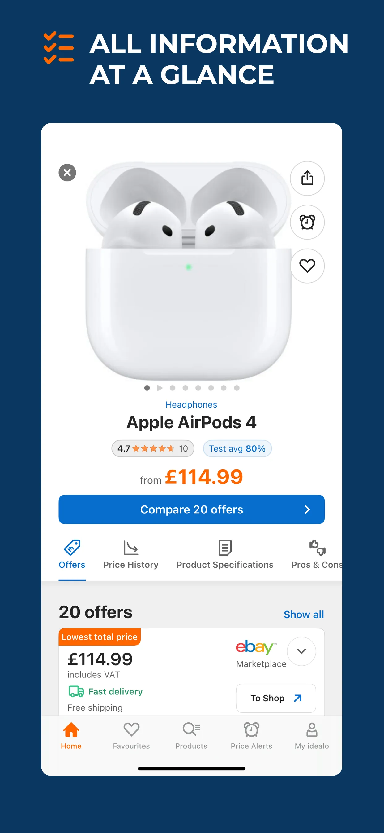 idealo - Price Comparison iphone screenshot 2