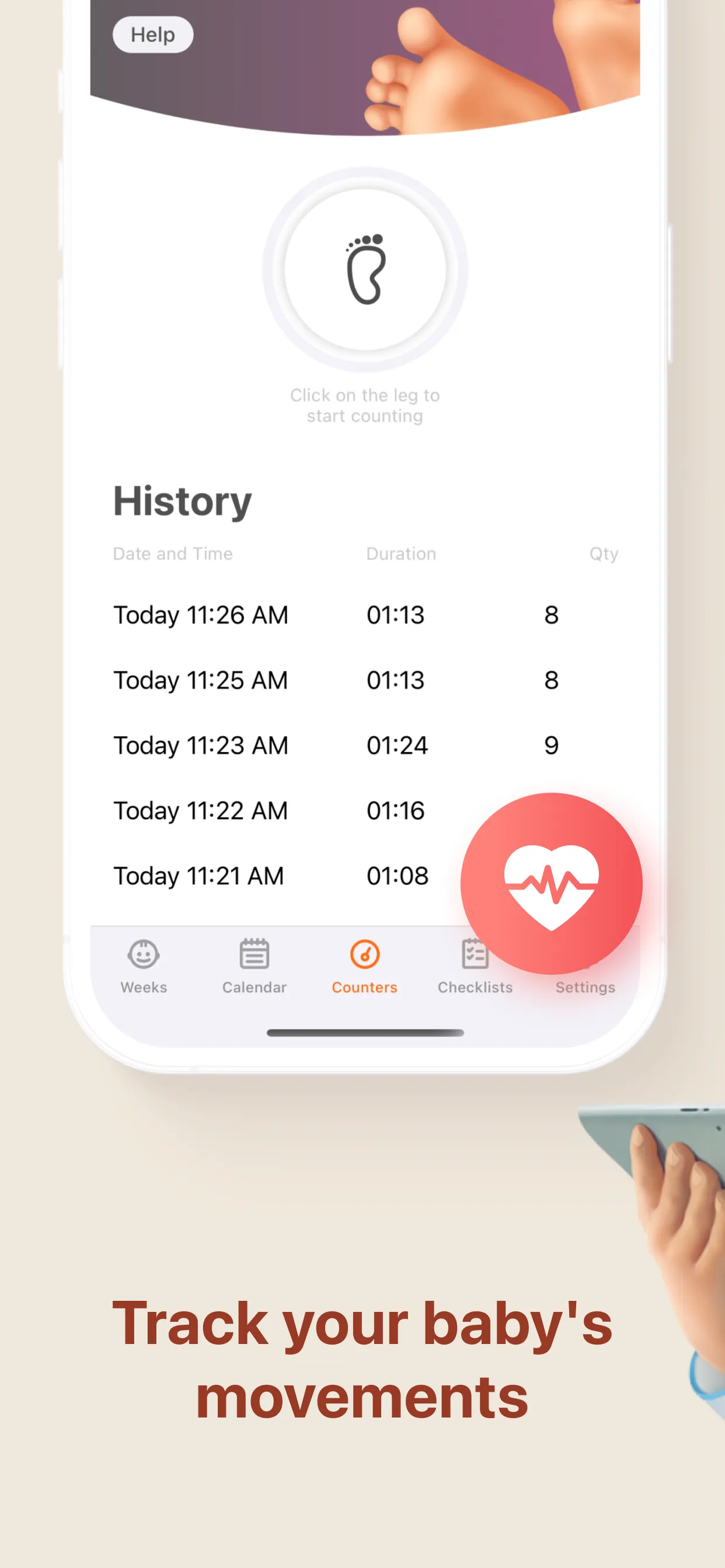 Pregnancy Tracker by Women iphone screenshot 6