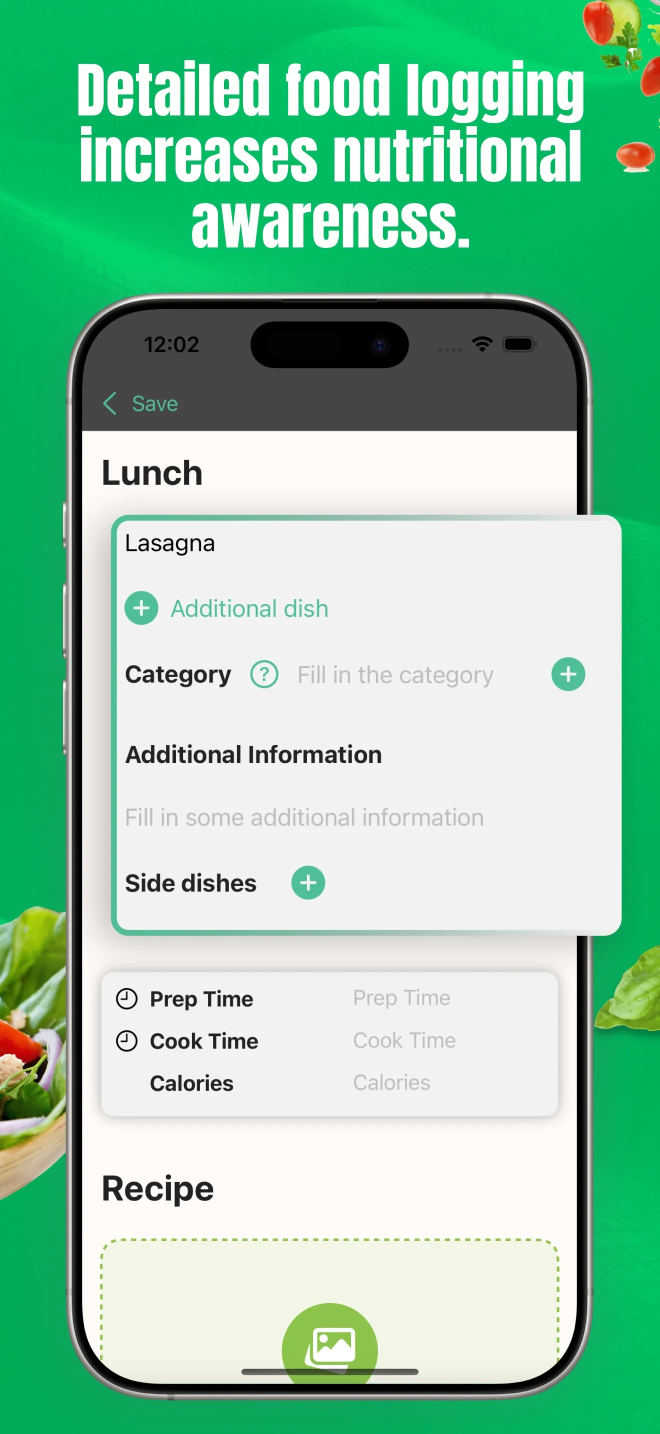 Food Journal Daily iphone screenshot 3