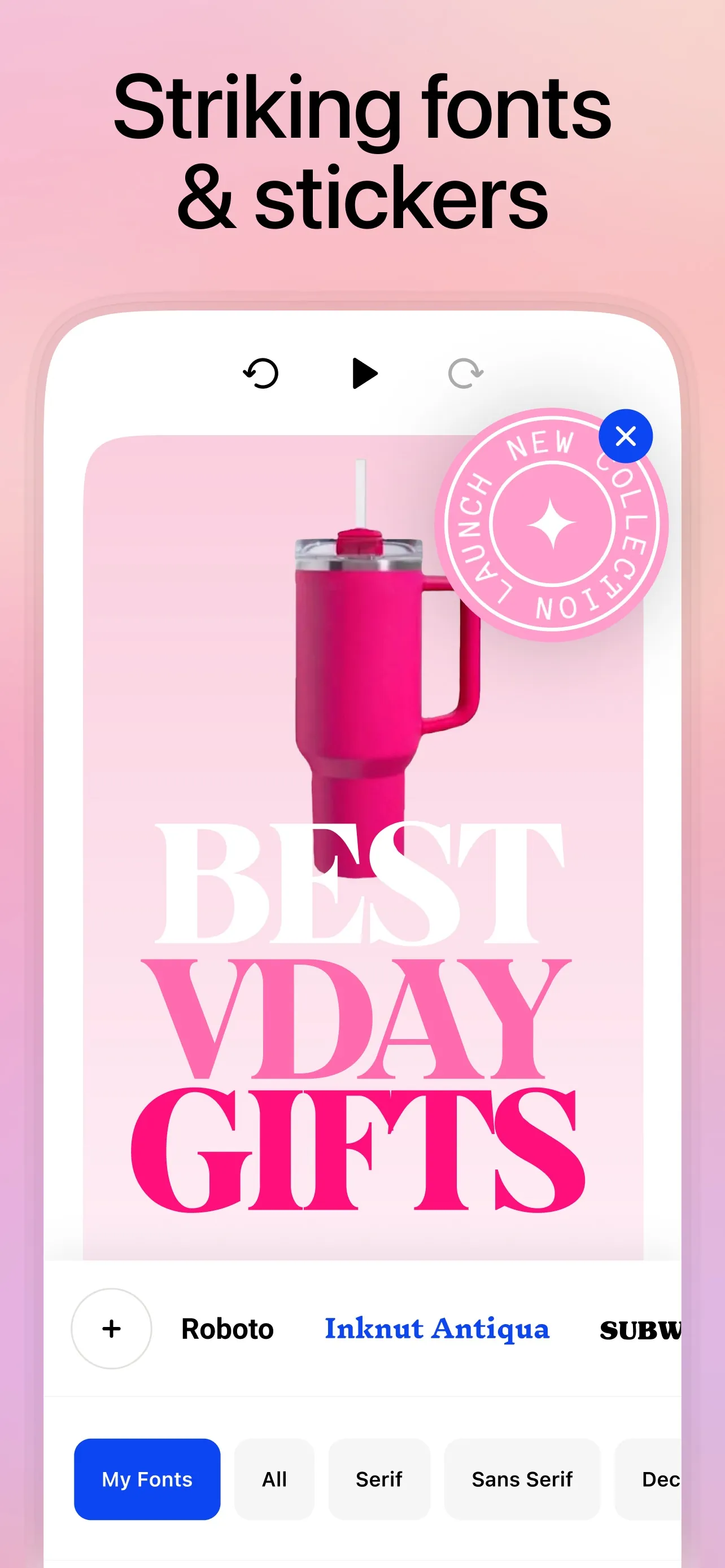 Temply: Reels Templates Maker iphone screenshot 8