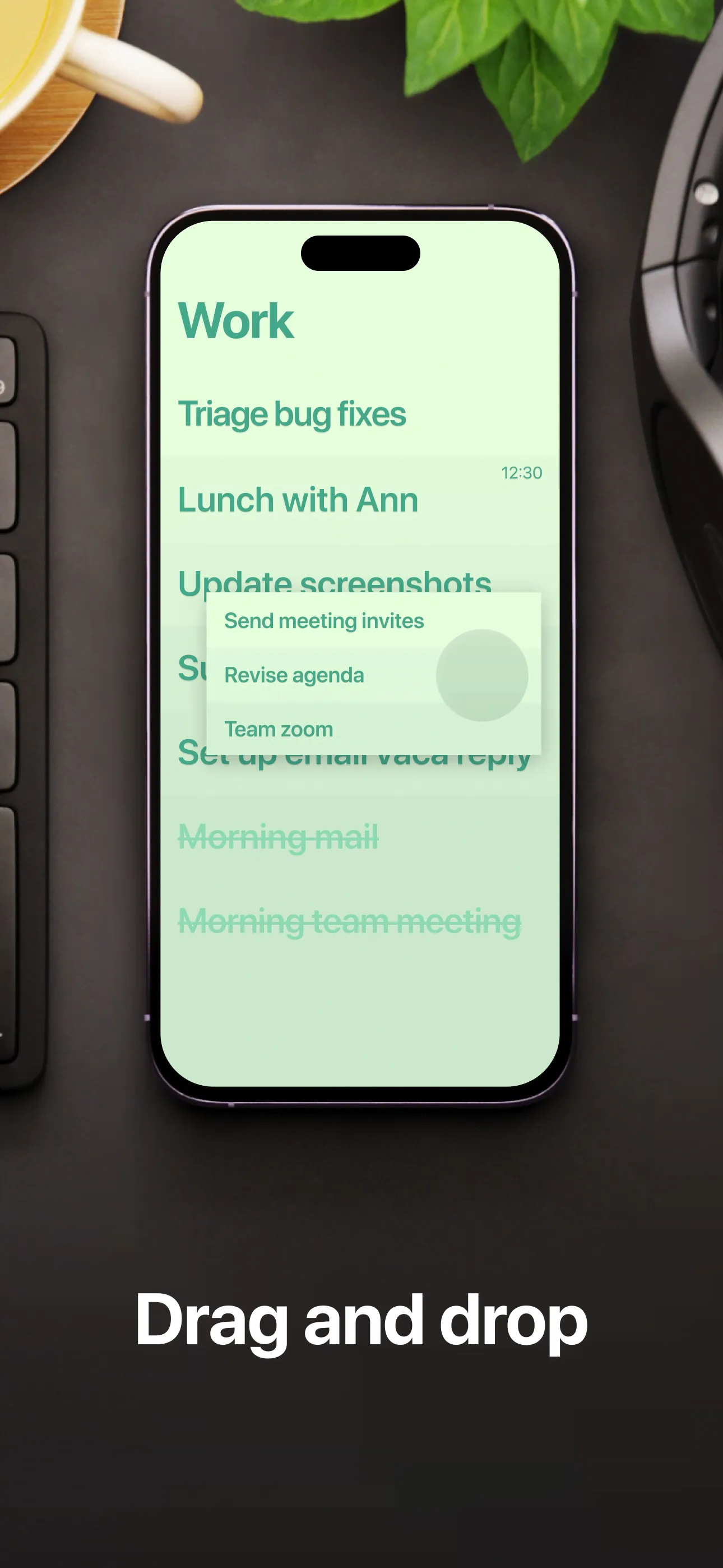 Clear: To Dos & Reminders iphone screenshot 4