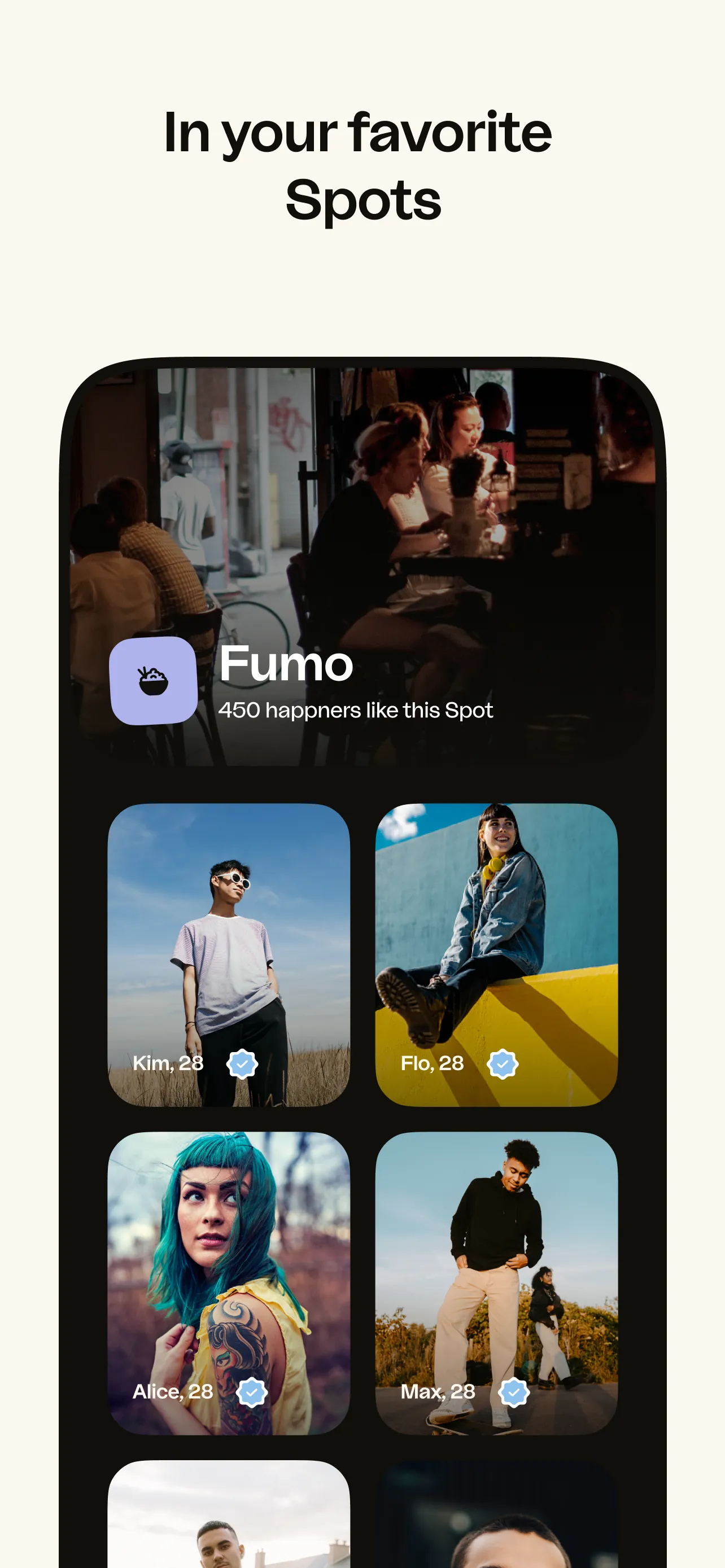 happn: Dating, Chat & Meet iphone screenshot 2