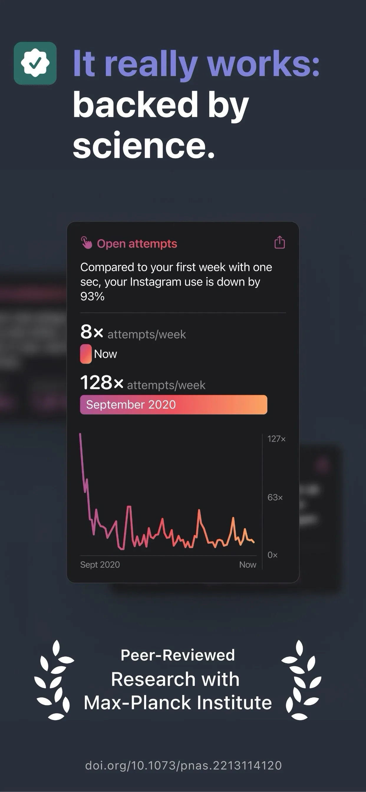 one sec | screen time + focus iphone screenshot 7