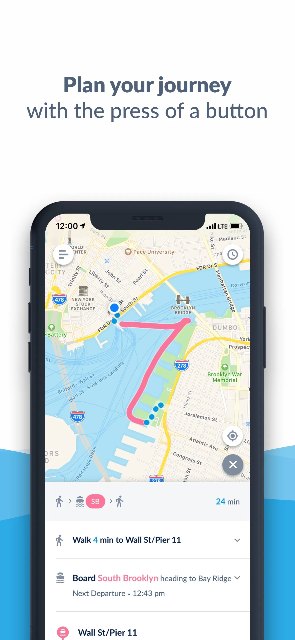 NYC Ferry iphone screenshot 5