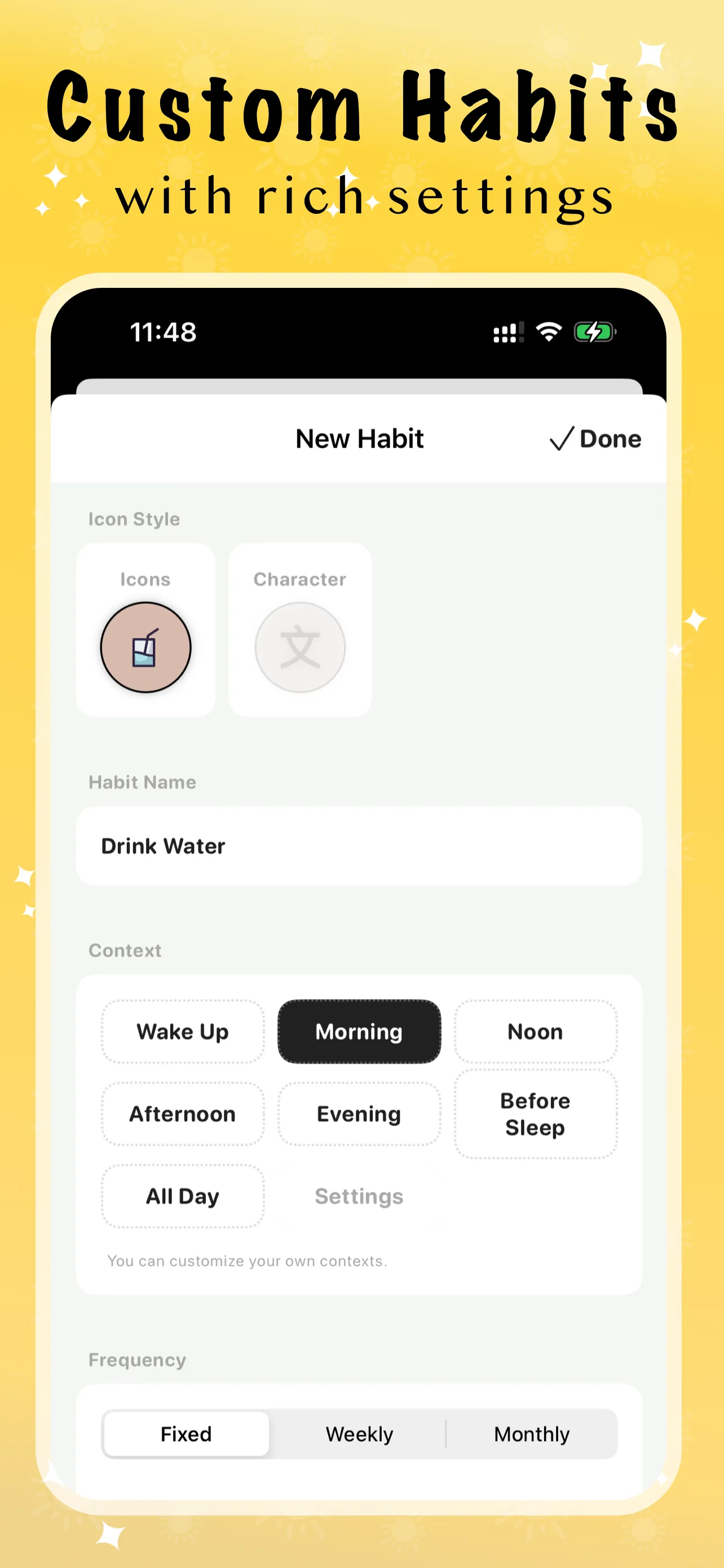ShineDay - Habit Tracker iphone screenshot 10