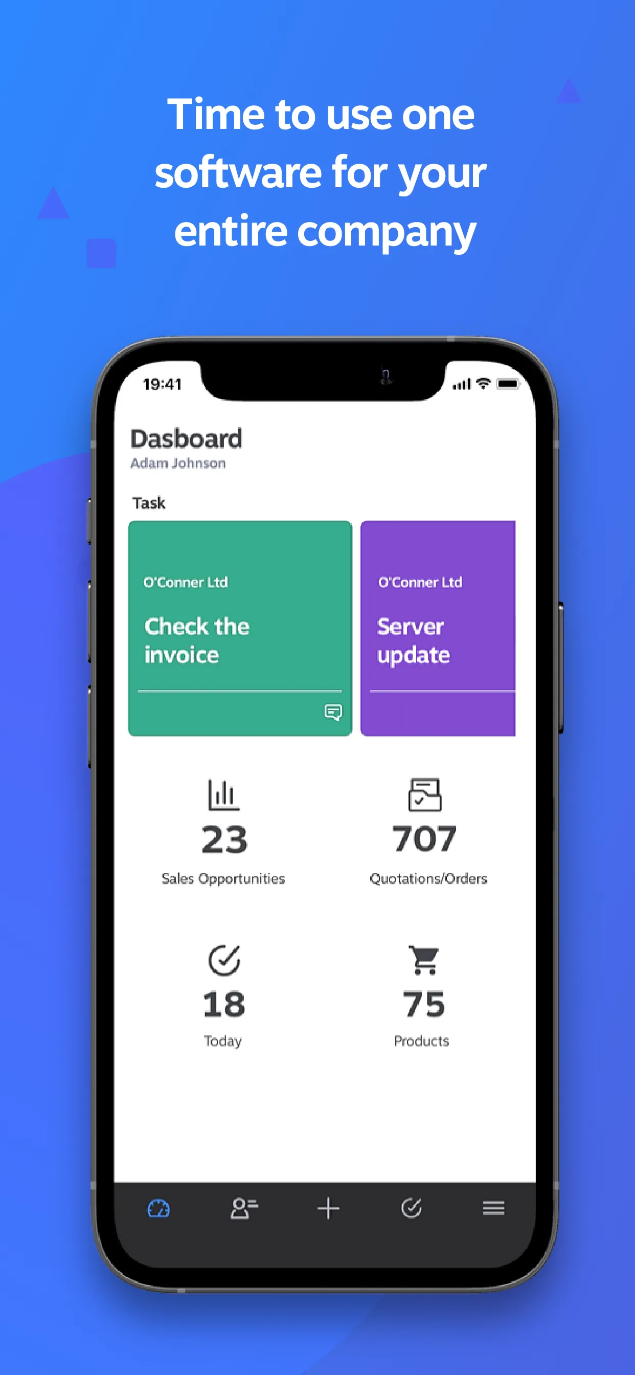 1Tool CRM iphone screenshot 1