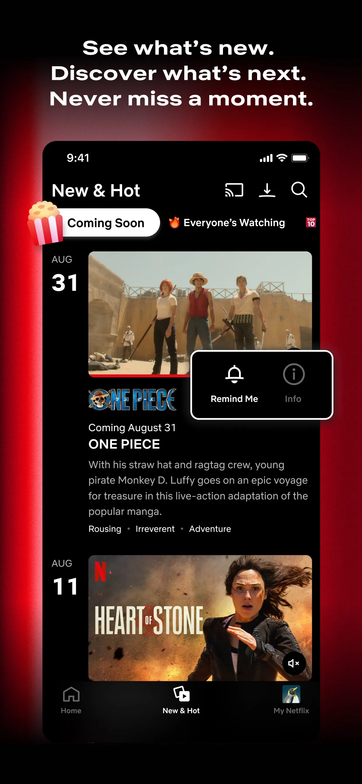 Netflix iphone screenshot 1