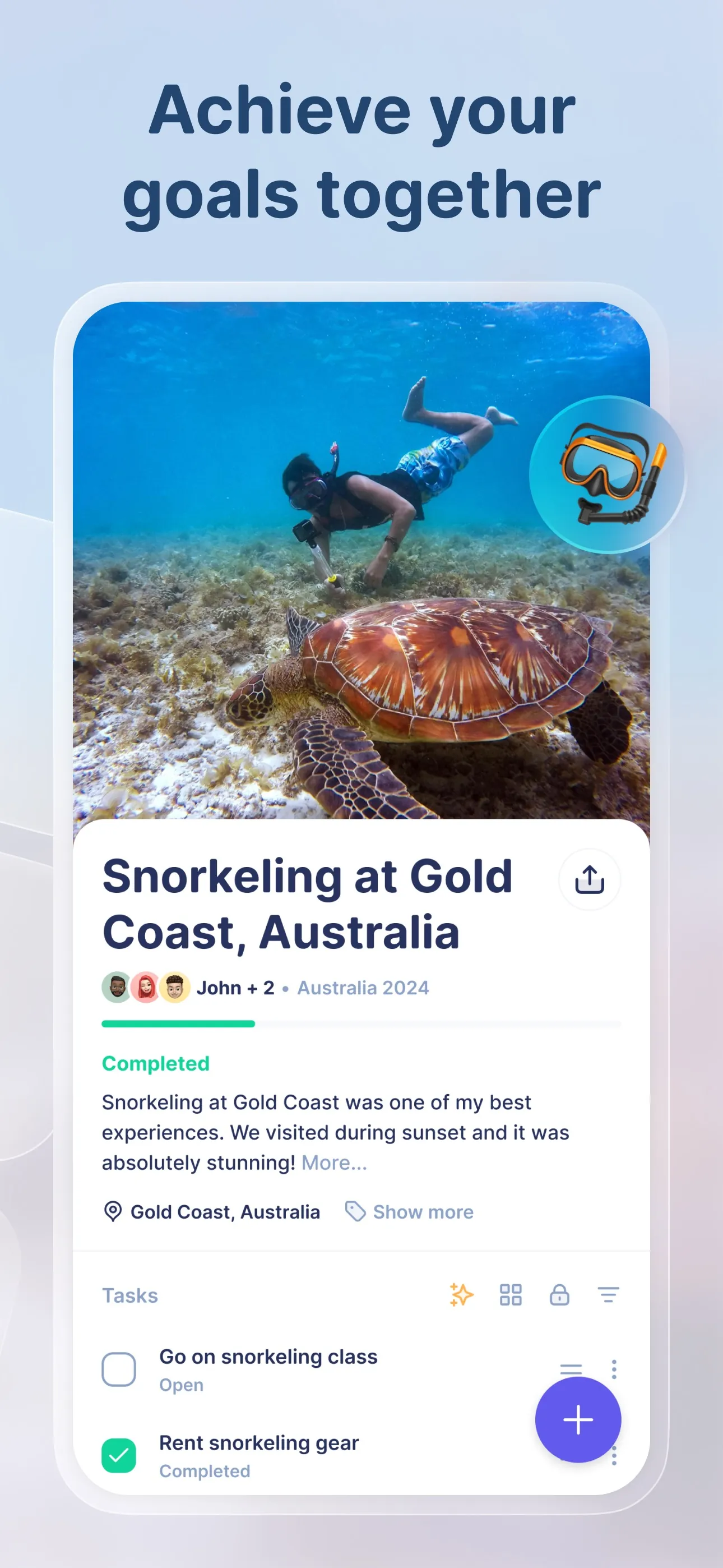 iBucket: Bucket List iphone screenshot 2