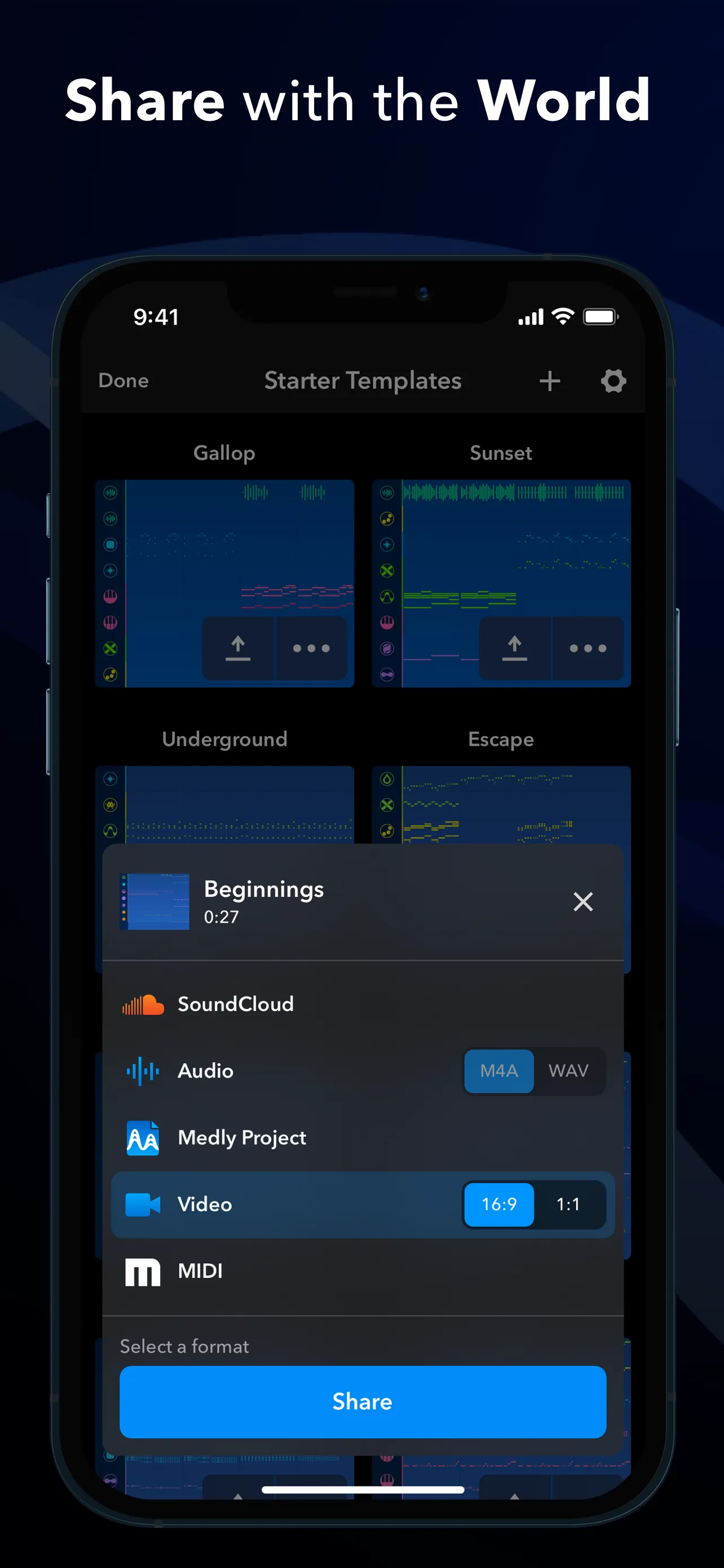 Medly iphone screenshot 10