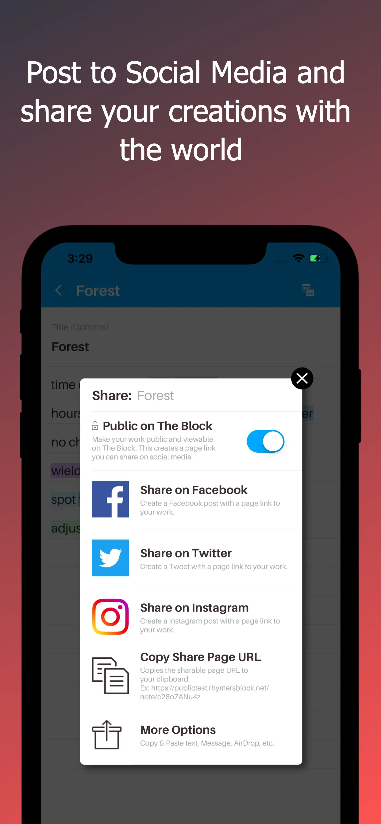 Rhymer's Block iphone screenshot 6