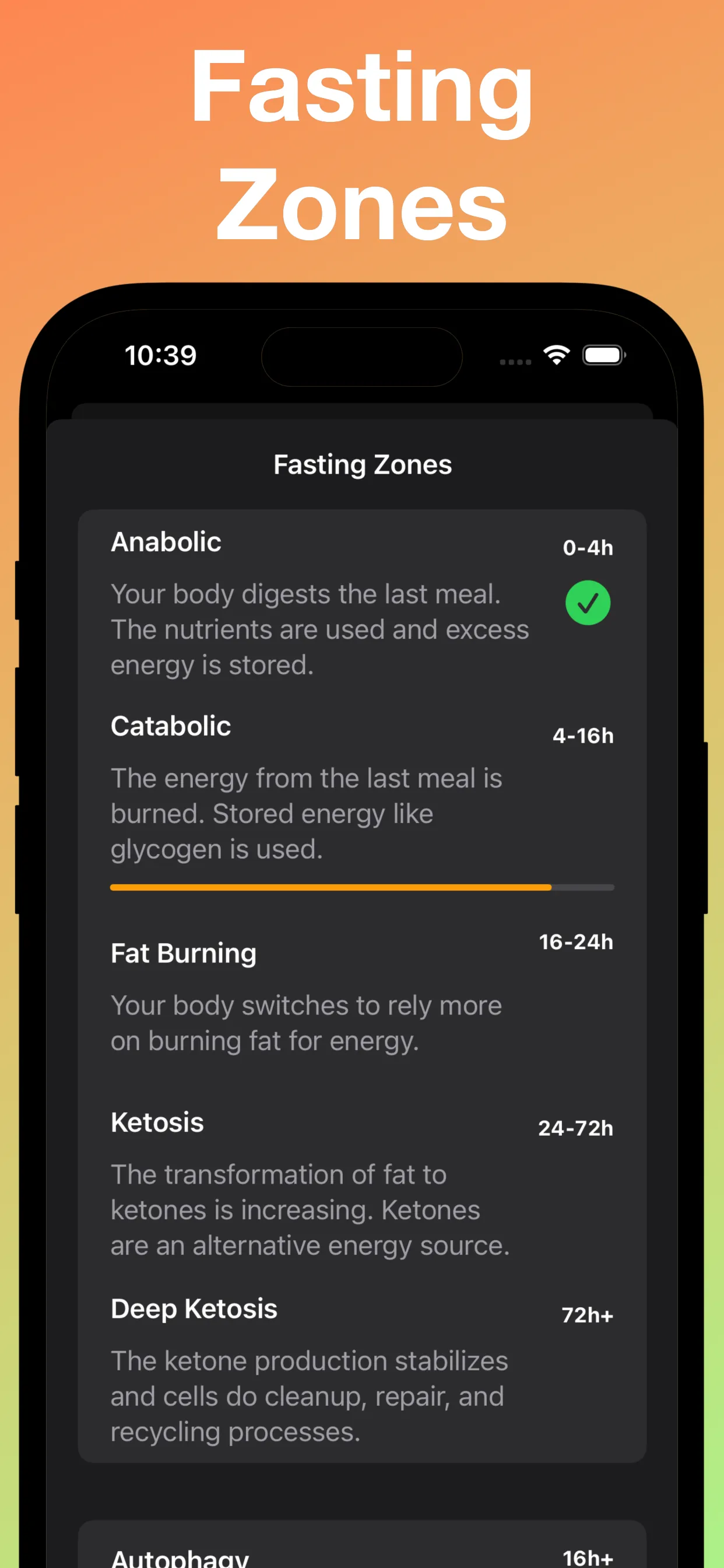 Intermittent Fasting Tracker: iphone screenshot 6