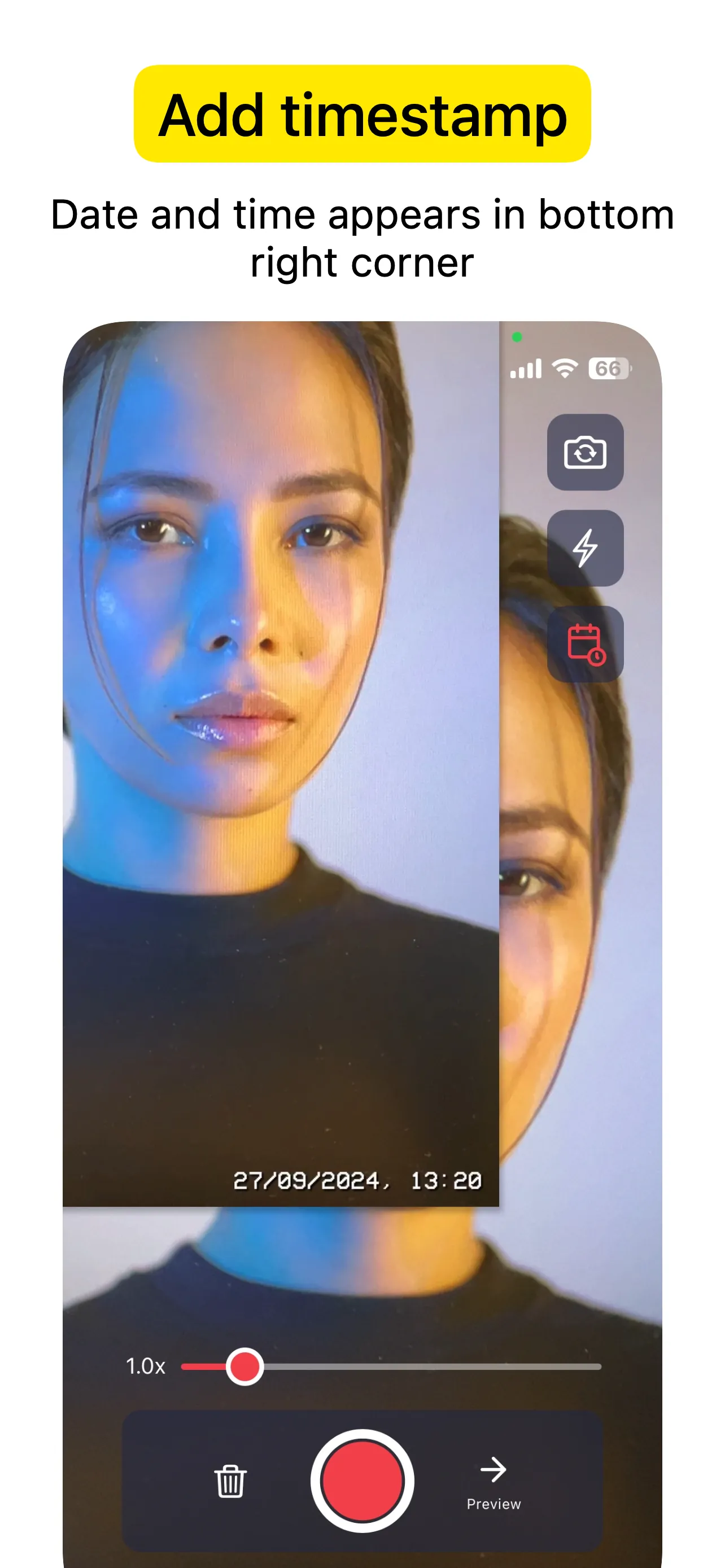 VideoCam+ Video Recorder Edit iphone screenshot 8