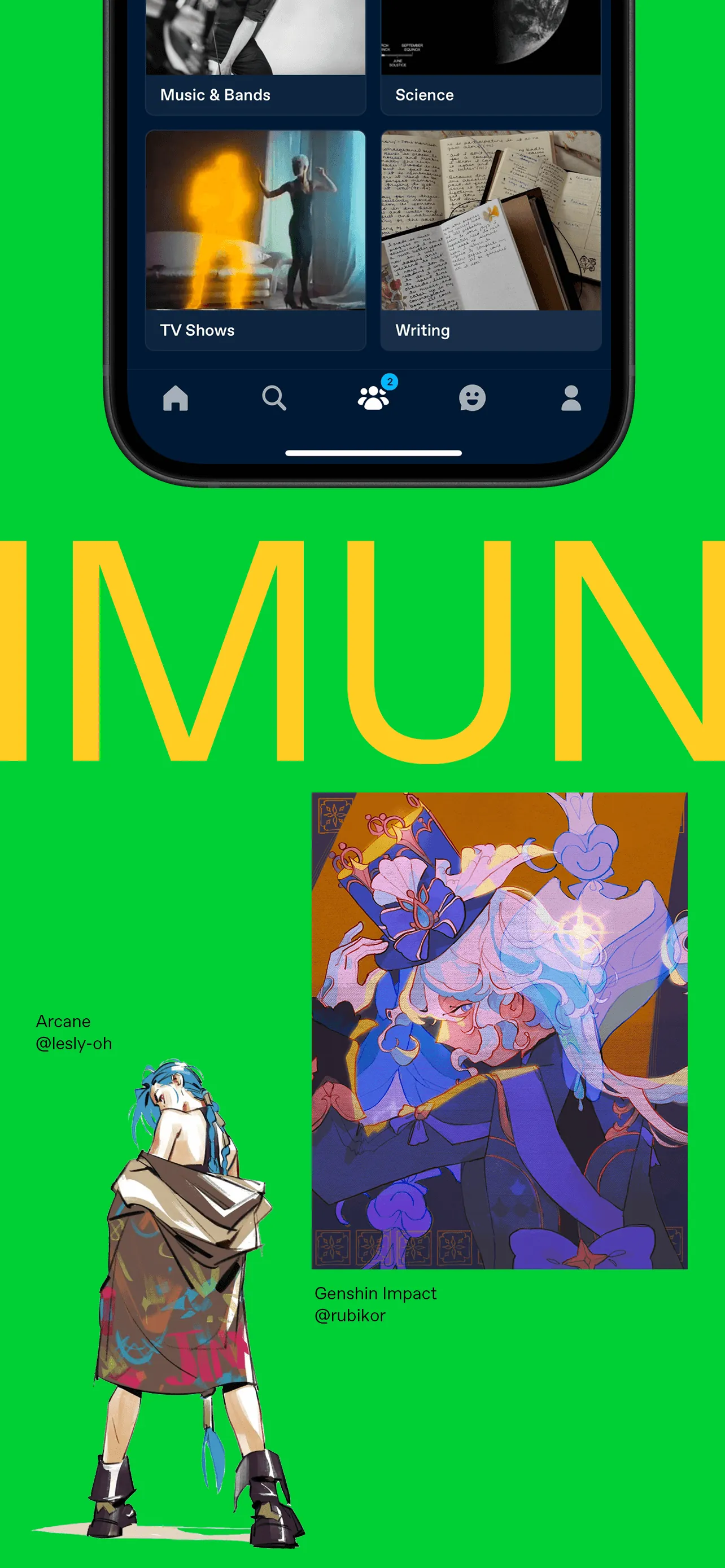 Tumblr – Fandom, Art, Chaos iphone screenshot 2