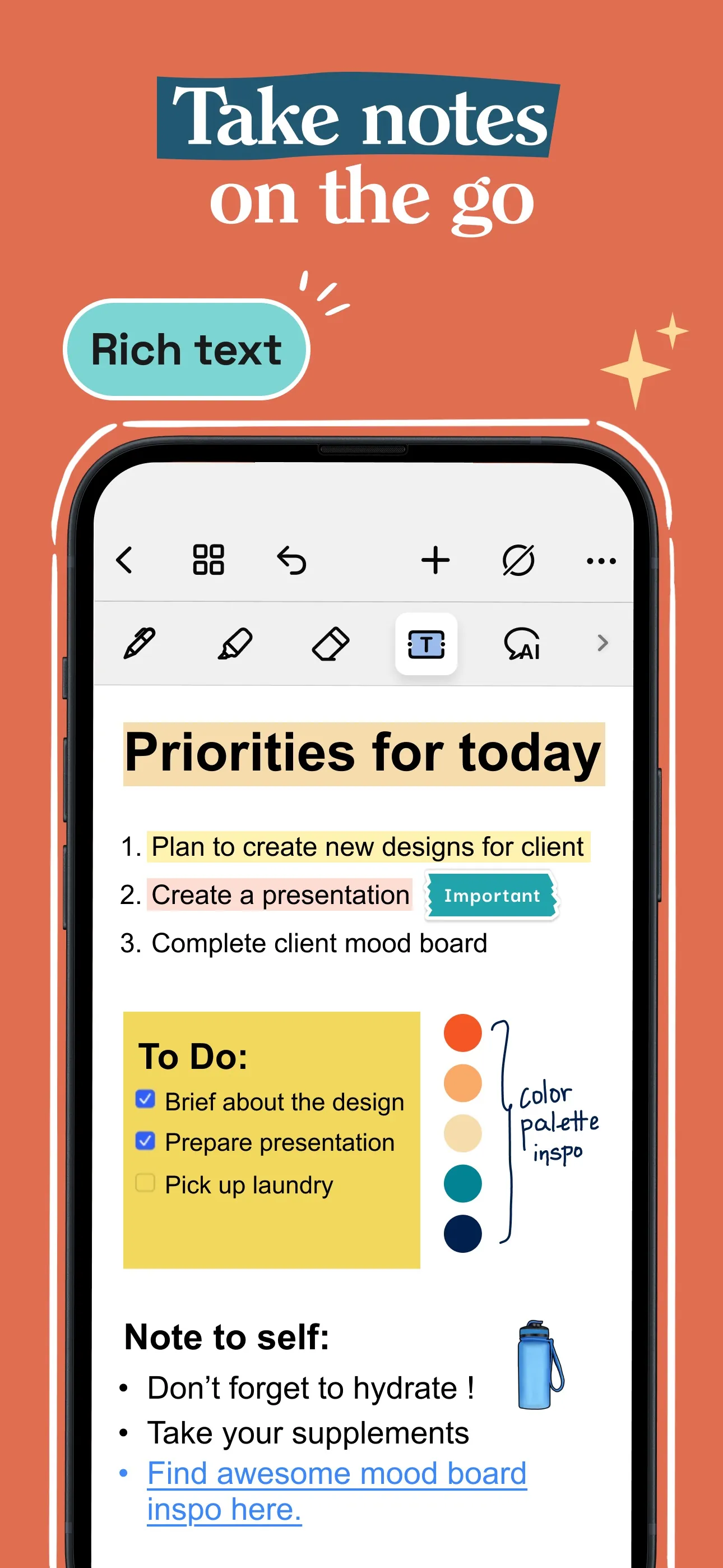 Noteshelf 3: Digital Notes iphone screenshot 1