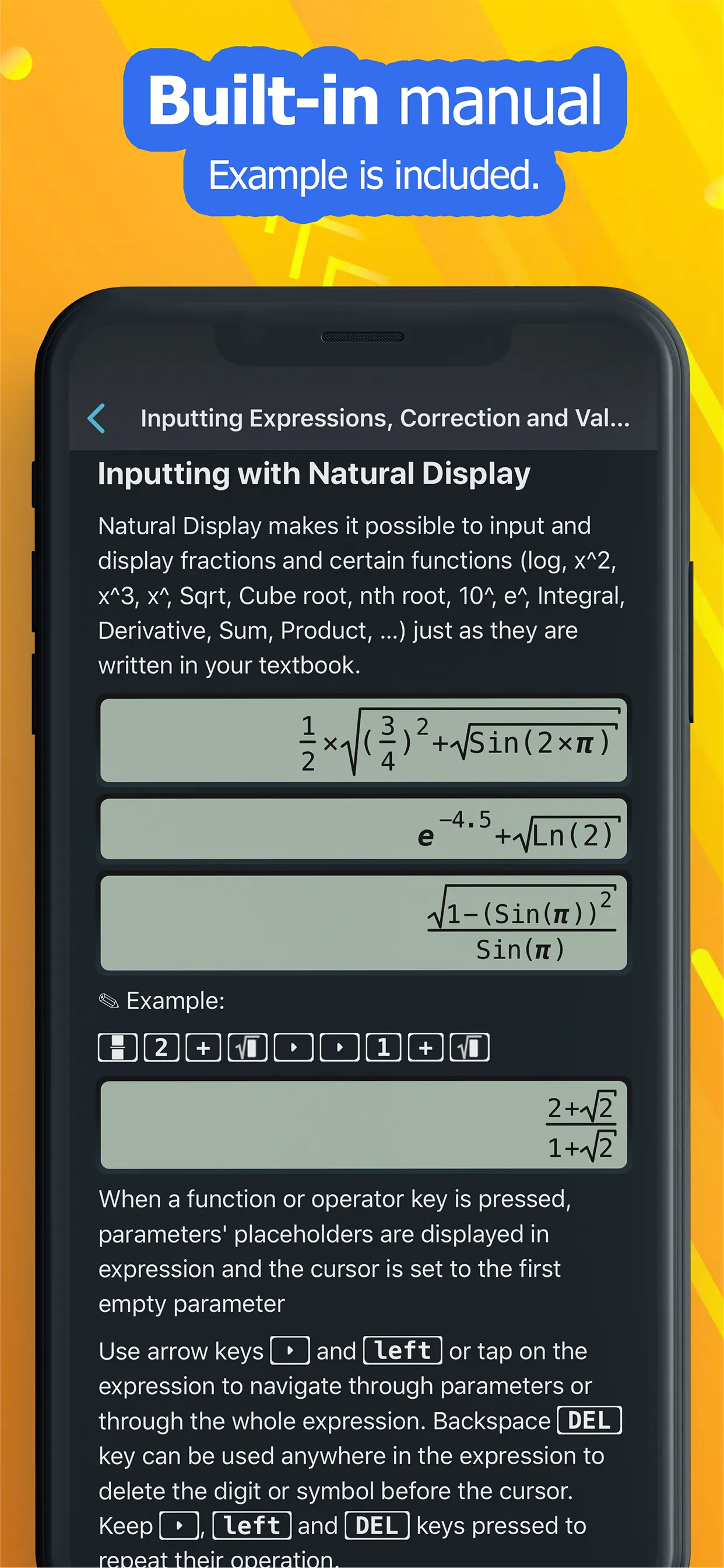 NCalc Scientific Calculator + iphone screenshot 8