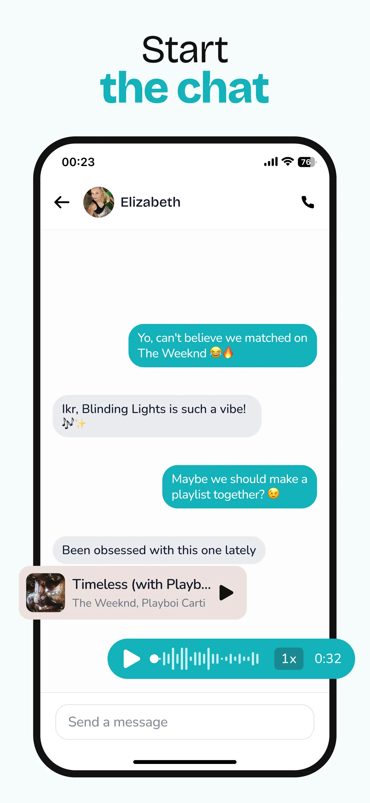 makromusic Dating for Spotify iphone screenshot 7
