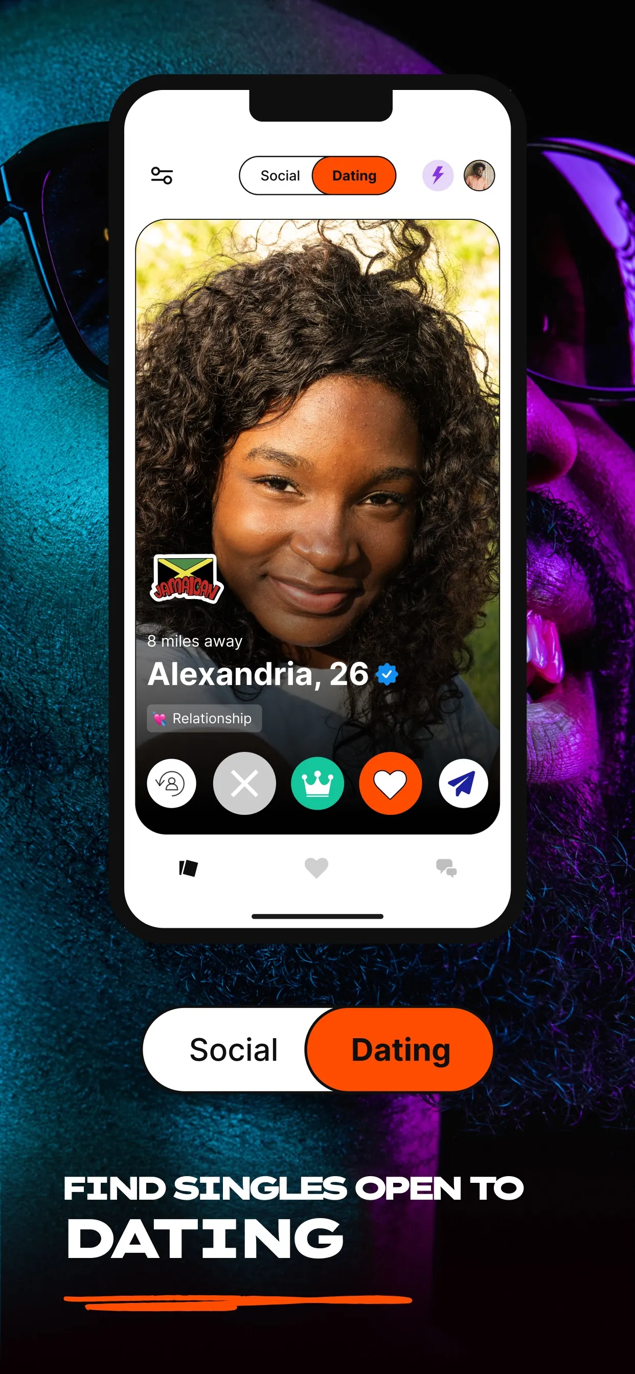 BLK: Black Singles Dating App iphone screenshot 4