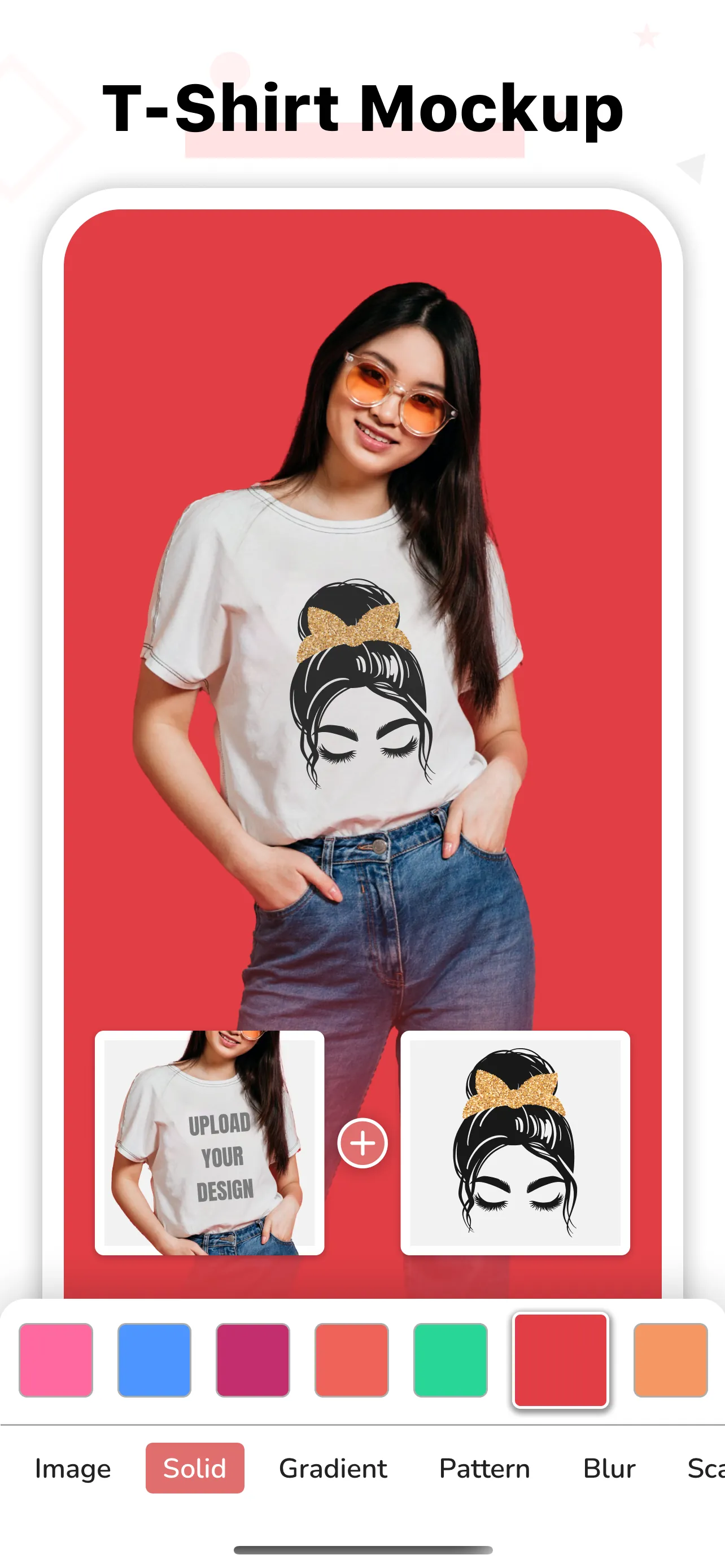 Mockup Creator, Tshirt Design iphone screenshot 2