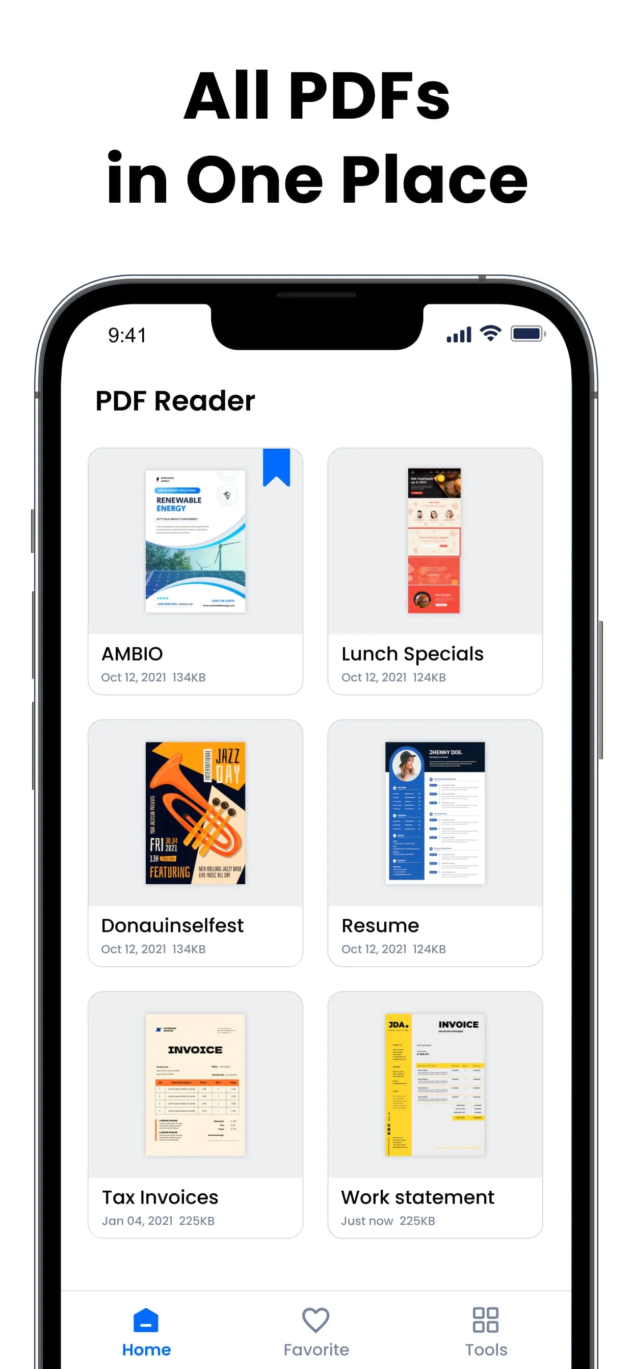 PDF Reader & PDF Editor iphone screenshot 3