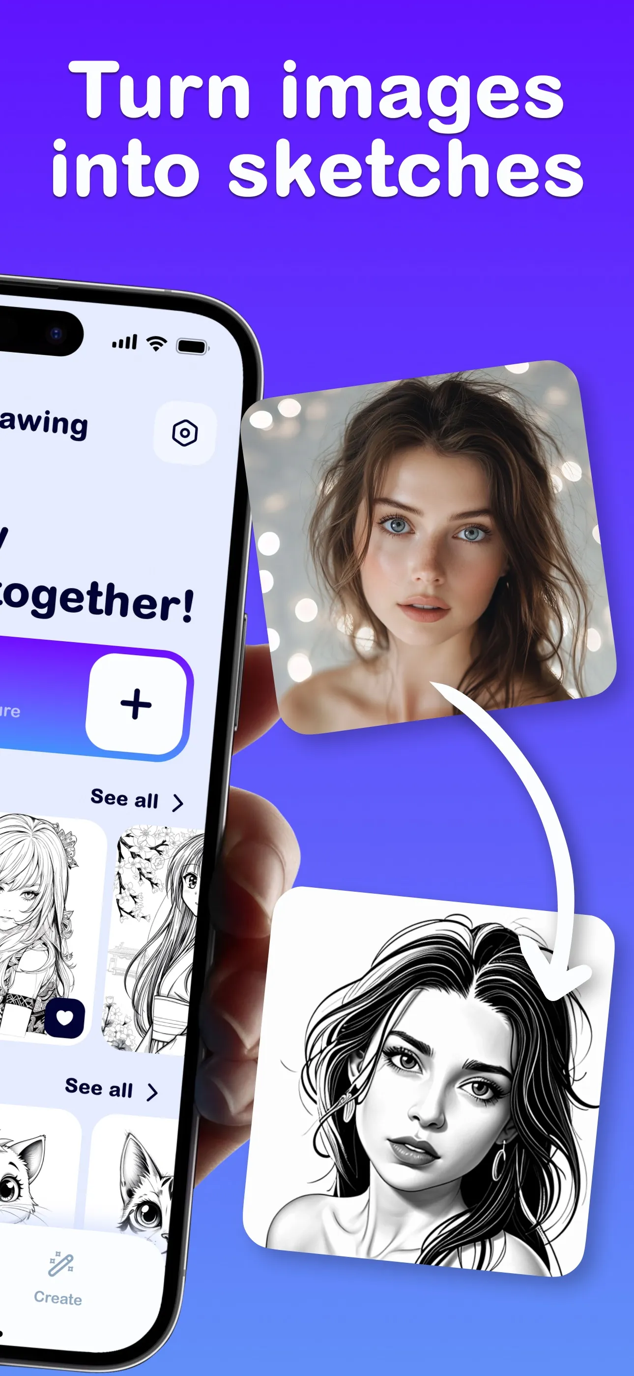 AR Drawing to Sketch & Paint iphone screenshot 3