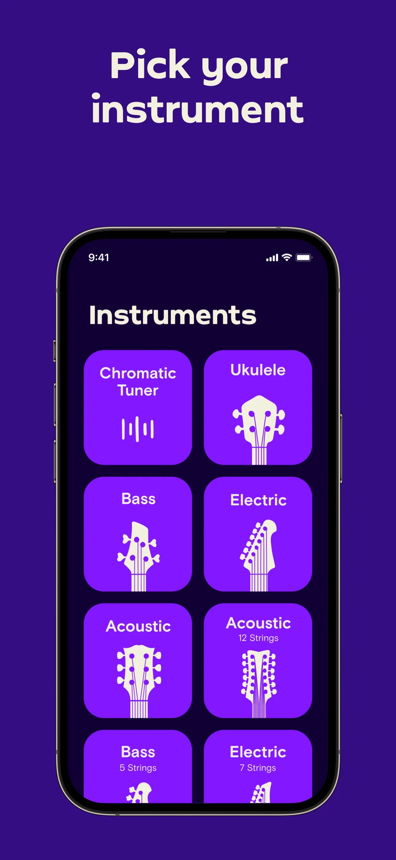 Guitar Tuner - Simply Tune iphone screenshot 3