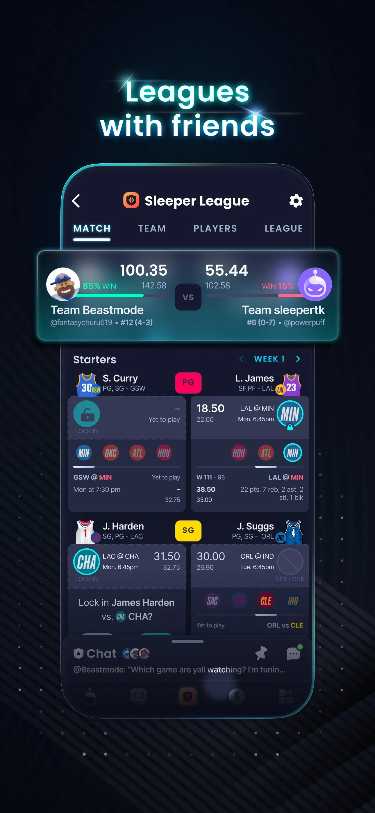 Sleeper - Fantasy Sports iphone screenshot 7