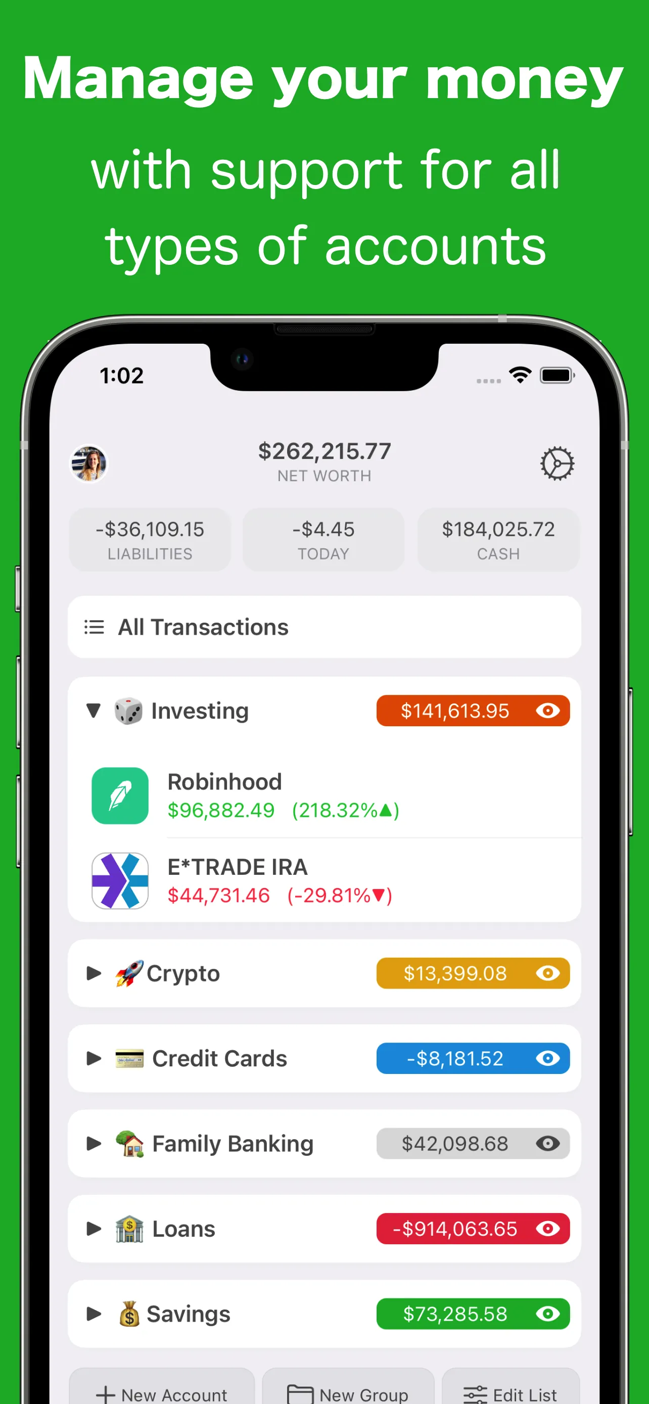 MoneyWiz 2025 Personal Finance iphone screenshot 3