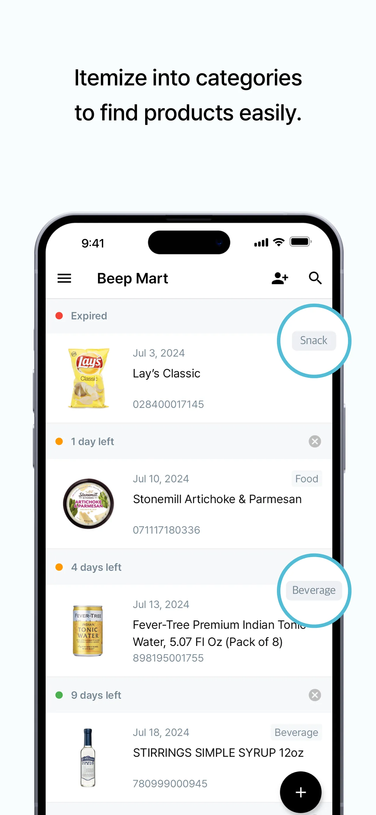BEEP - Expiry Date Tracking iphone screenshot 5