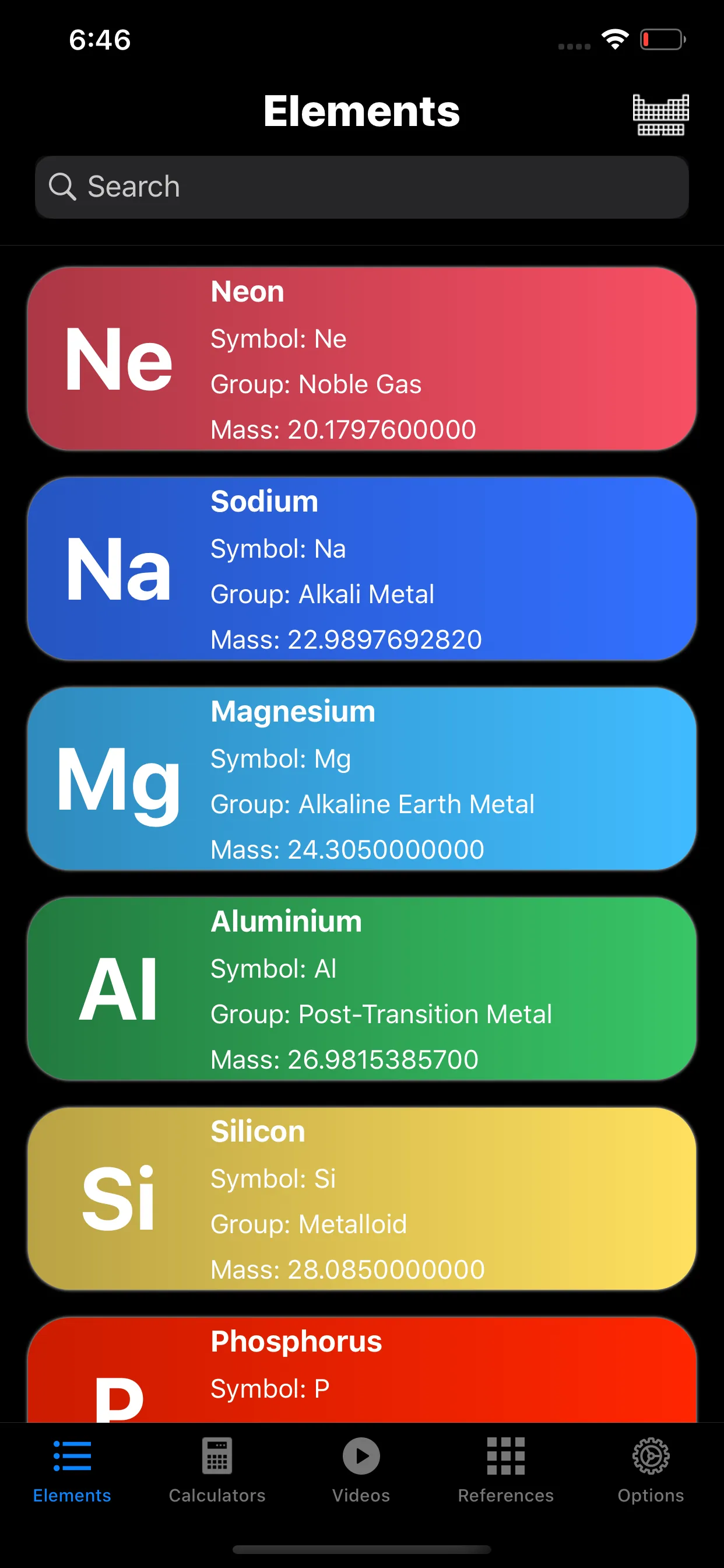 The Chemistry App iphone screenshot 5