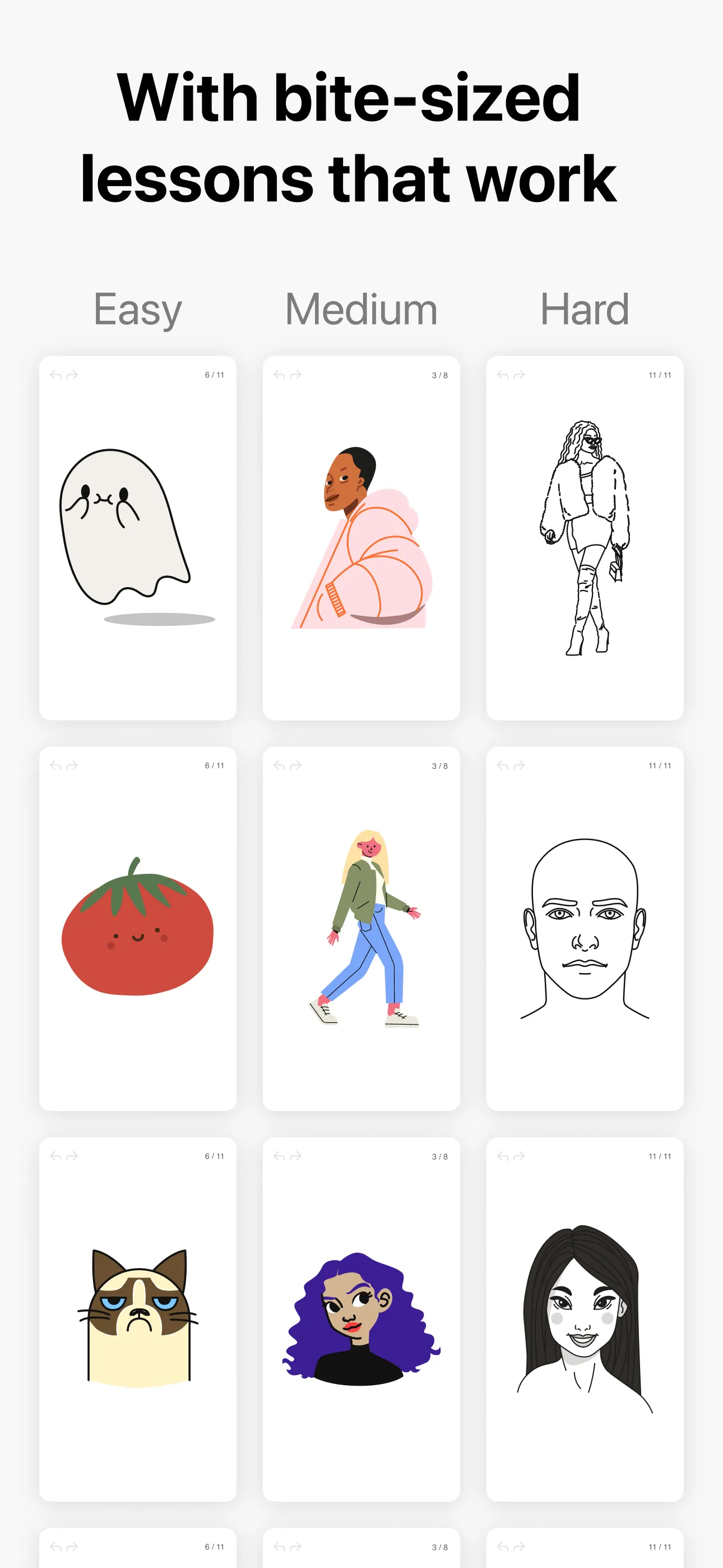 ArtWorkout: Learn How to Draw iphone screenshot 2