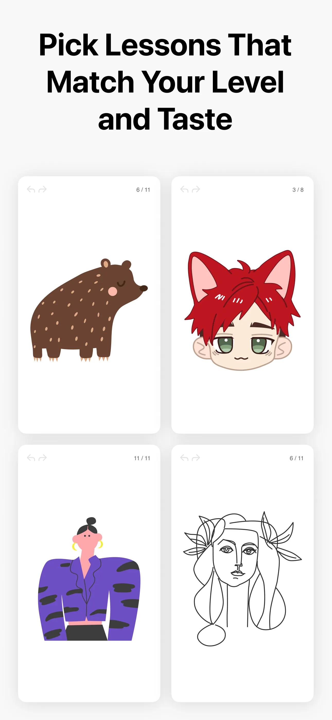 ArtWorkout: Learn How to Draw iphone screenshot 6