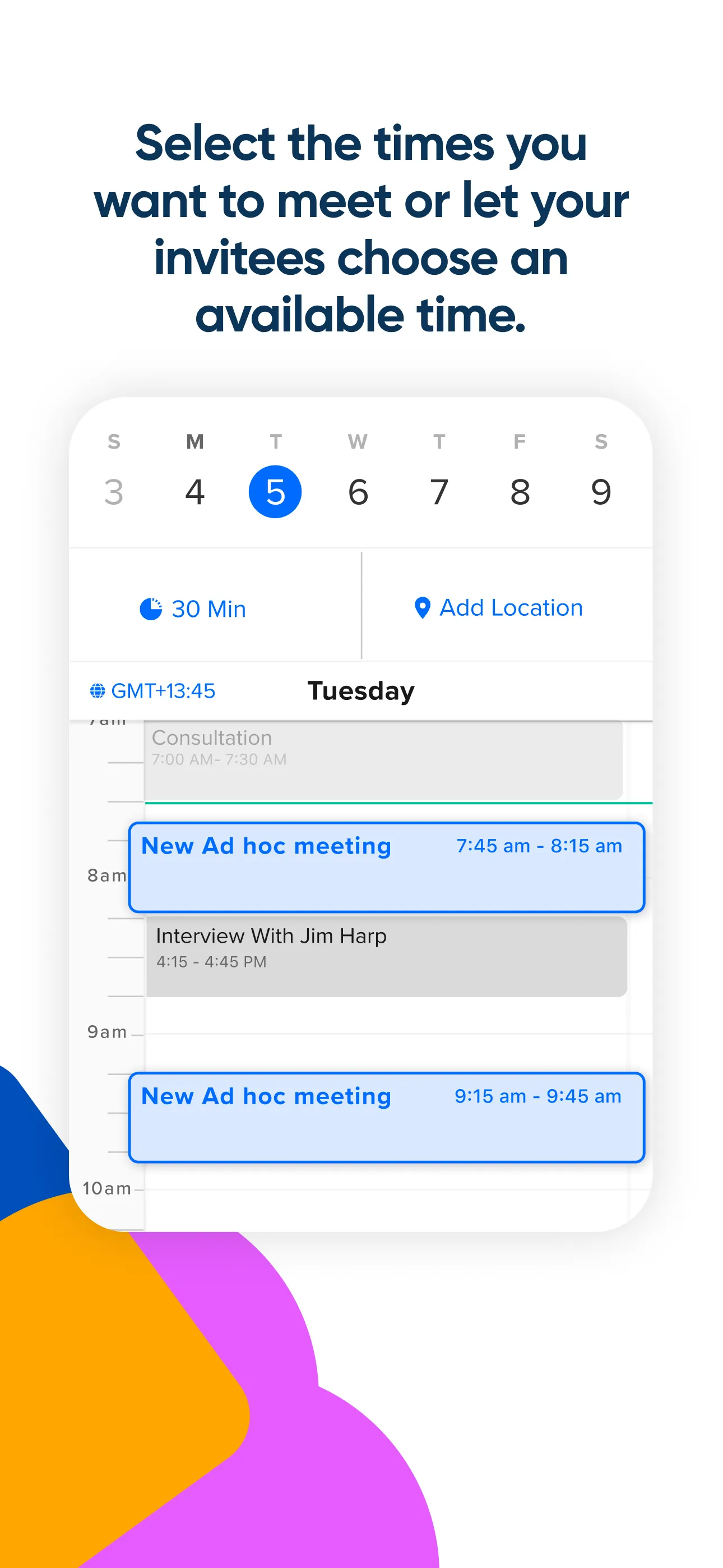 Calendly Mobile iphone screenshot 4