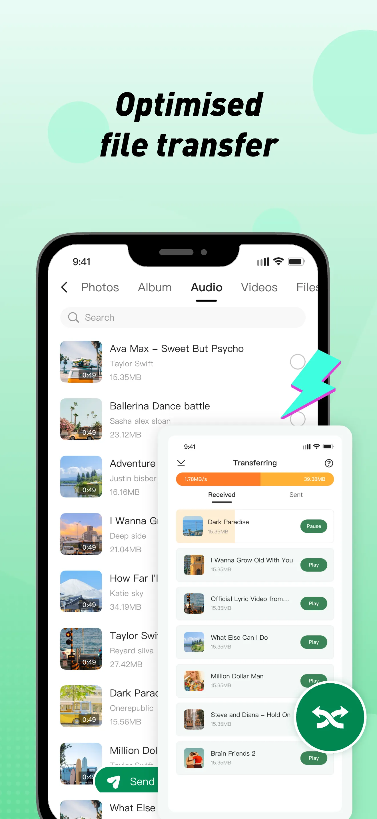Xender: File Share,Share Music iphone screenshot 2