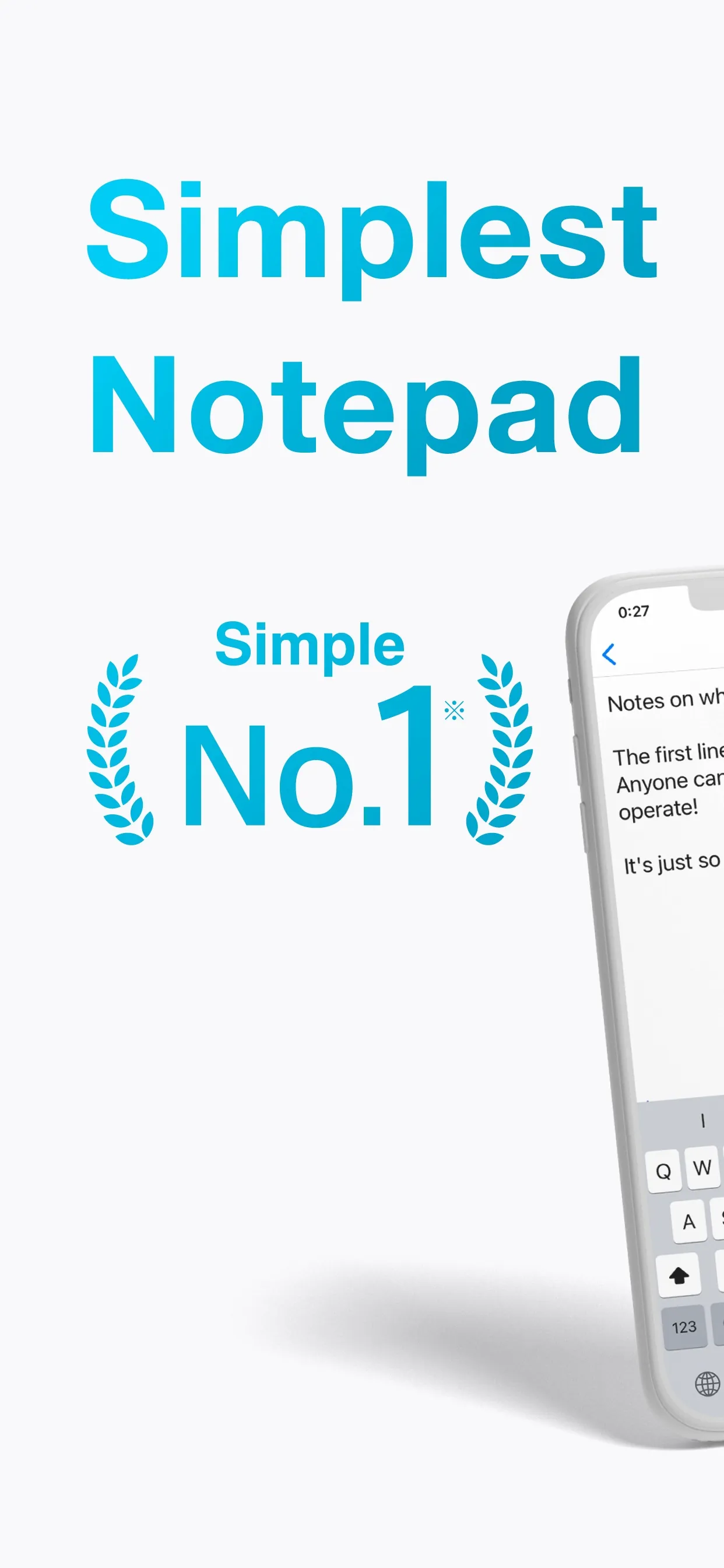 Notepad - Simple Notes & Memo iphone screenshot 1