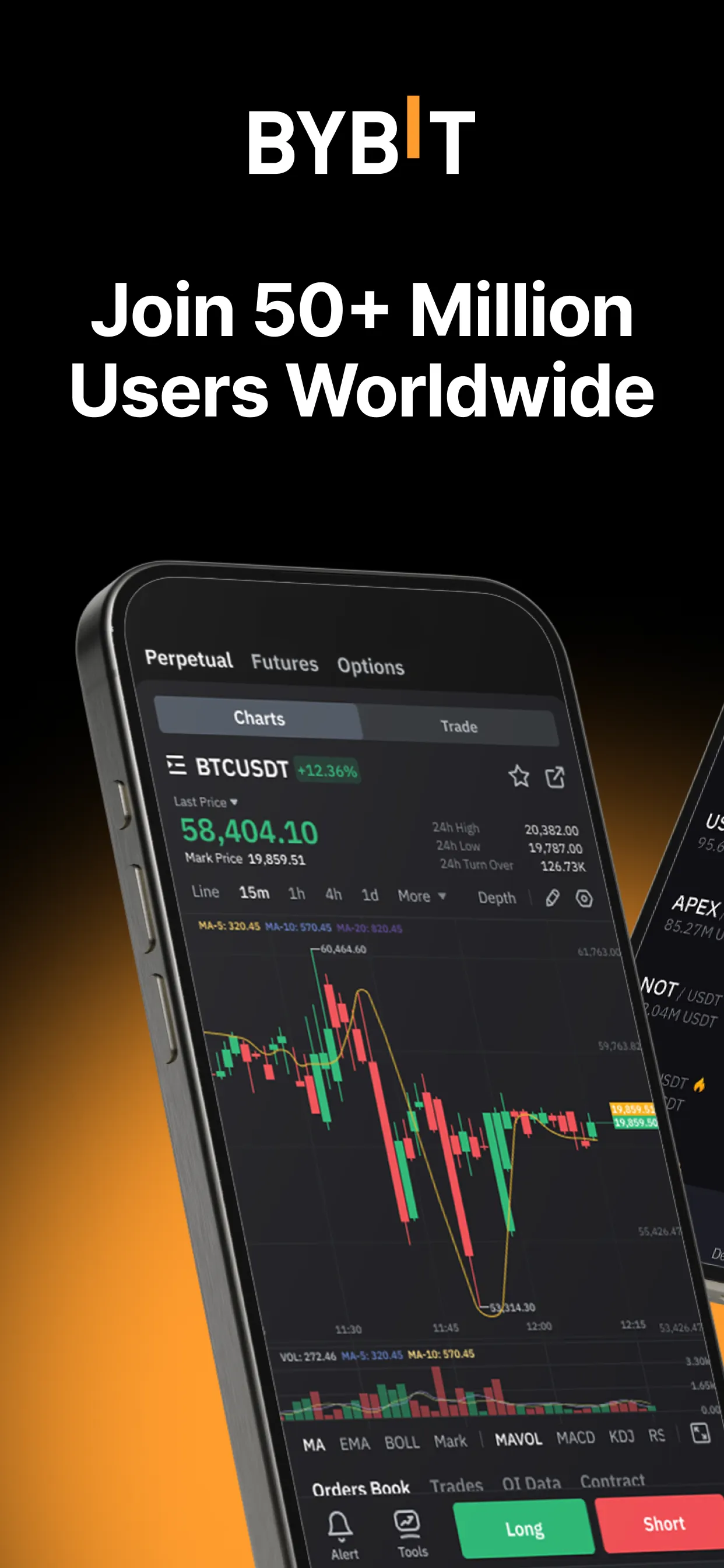 Bybit: Buy Bitcoin & Crypto iphone screenshot 1