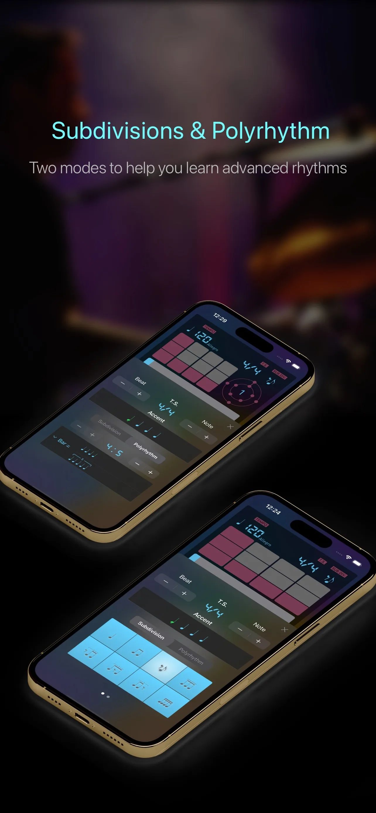 Pro Metronome - Tempo & Tuner iphone screenshot 7