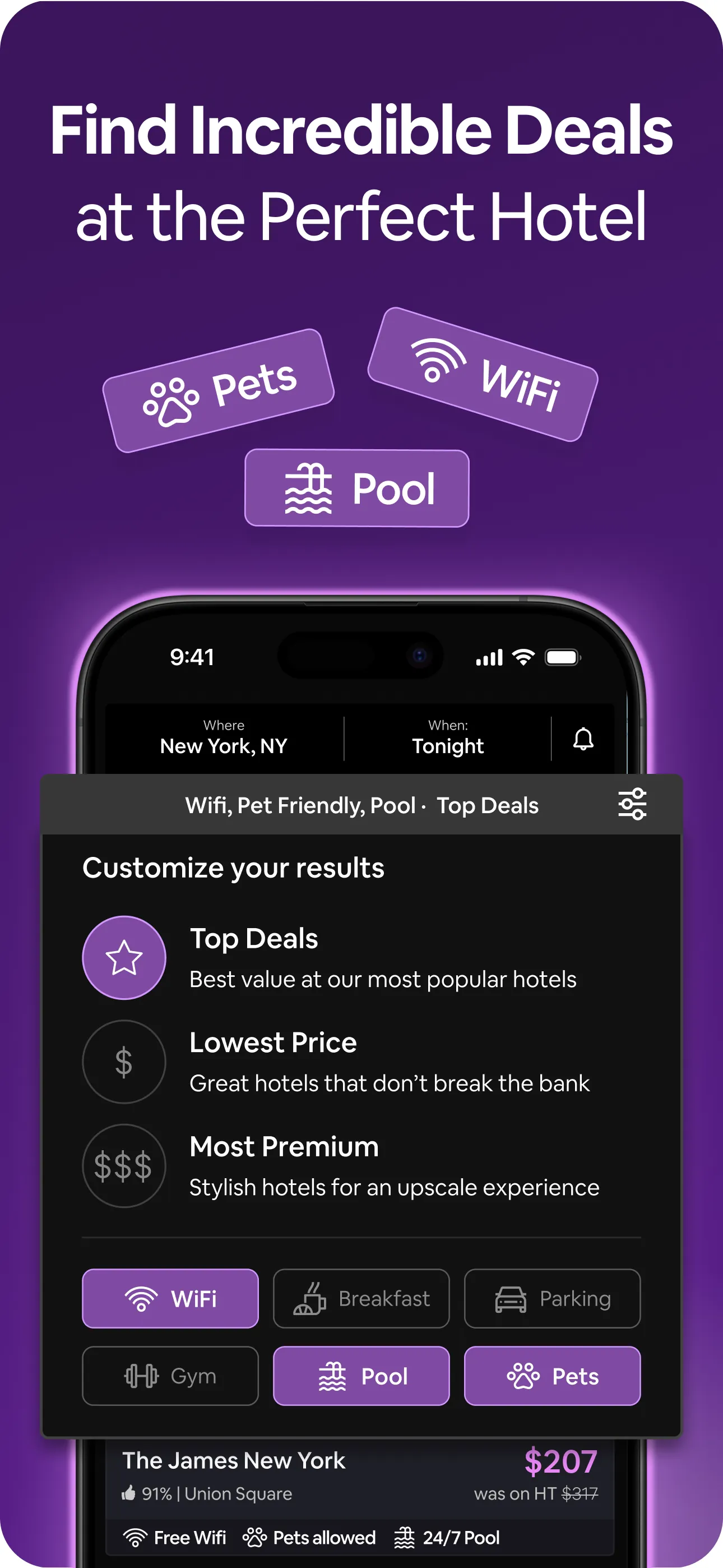 HotelTonight: Booking Deals iphone screenshot 5