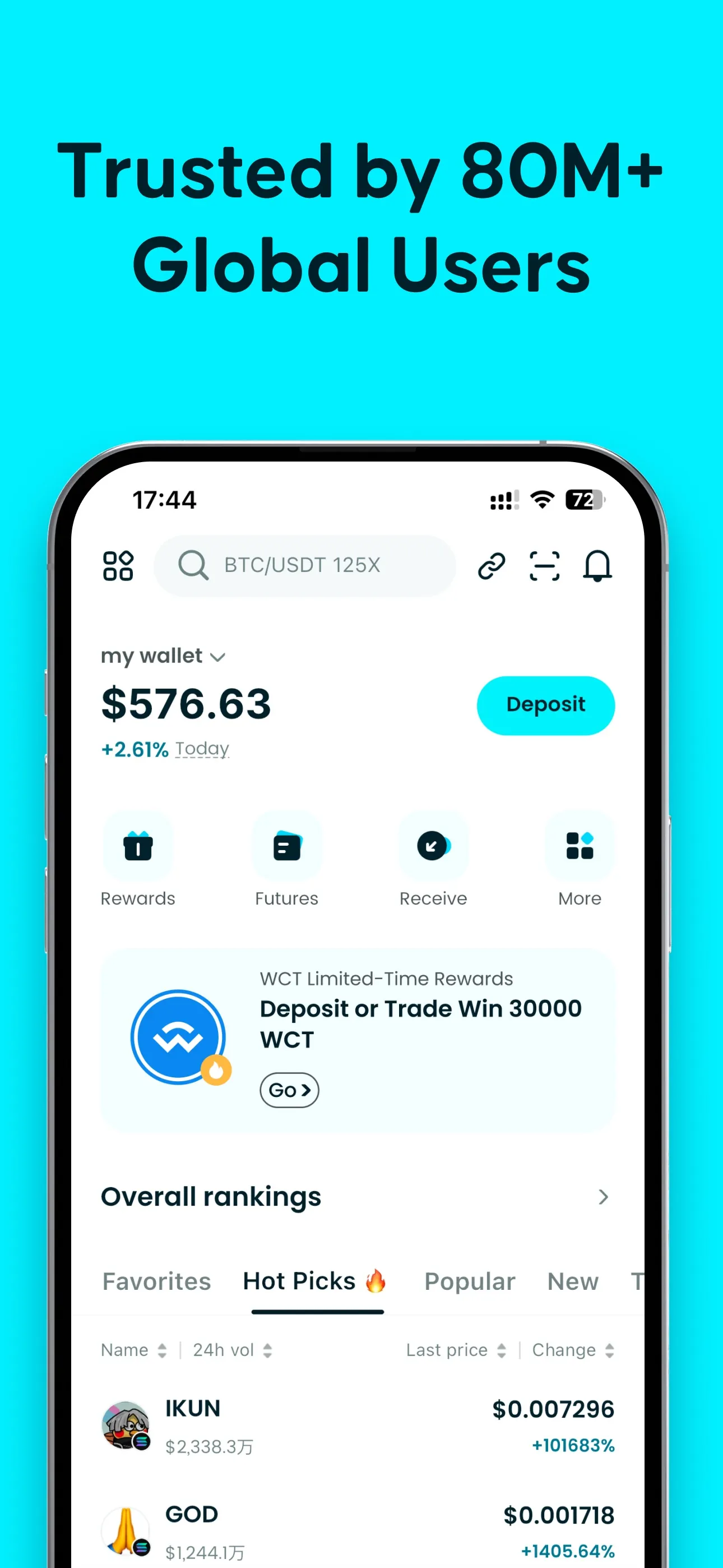 Bitget Wallet: Crypto, Bitcoin iphone screenshot 3