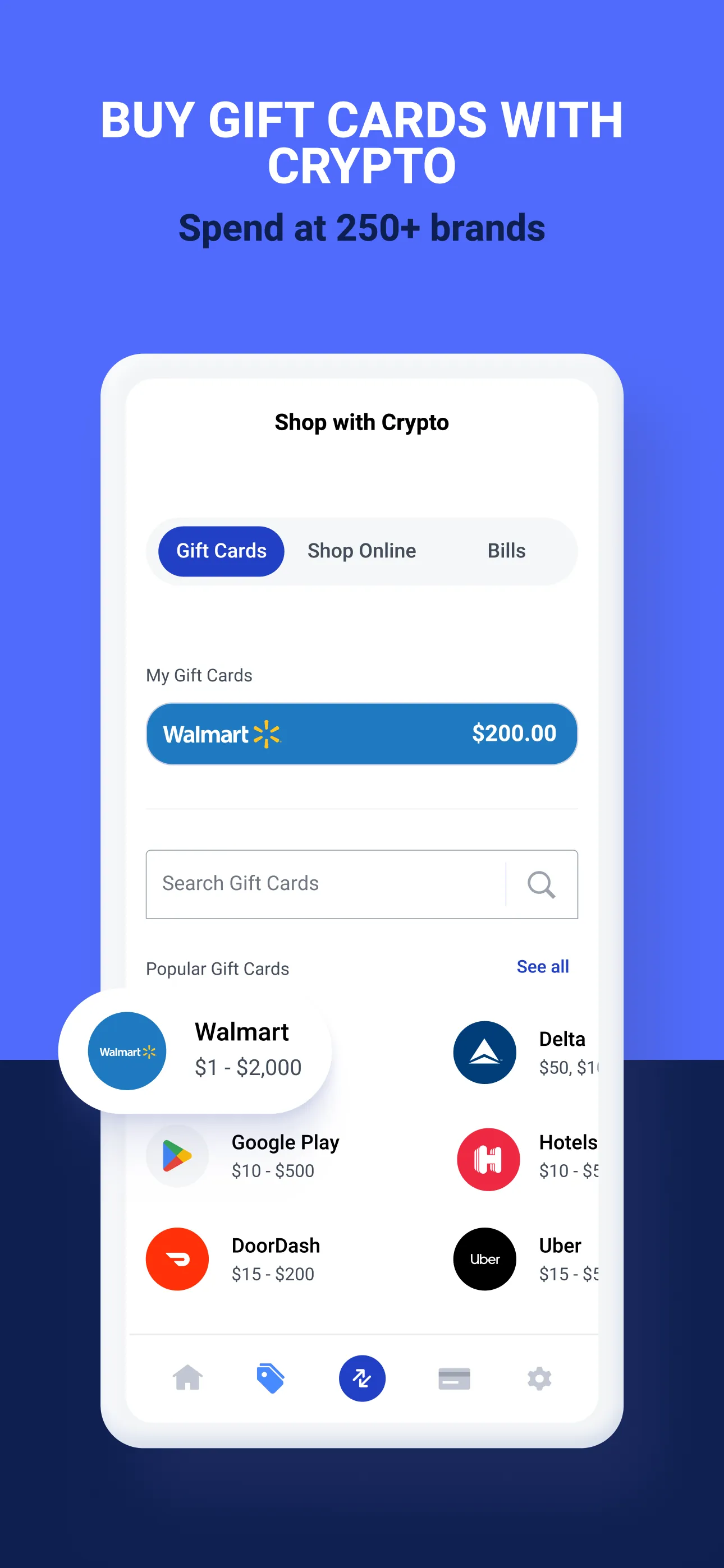 BitPay Bitcoin & Crypto Wallet iphone screenshot 8