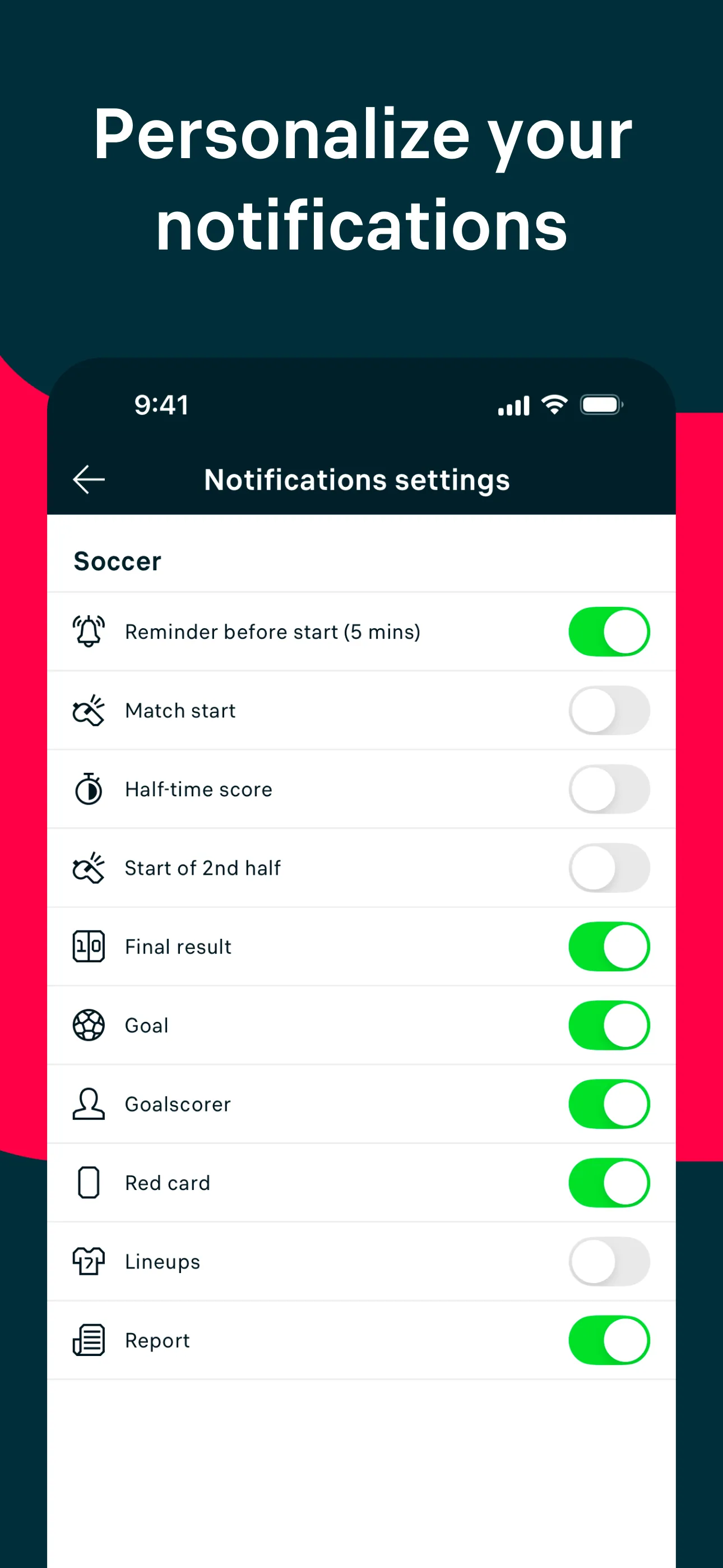 Flashscore: Live Scores & News iphone screenshot 10