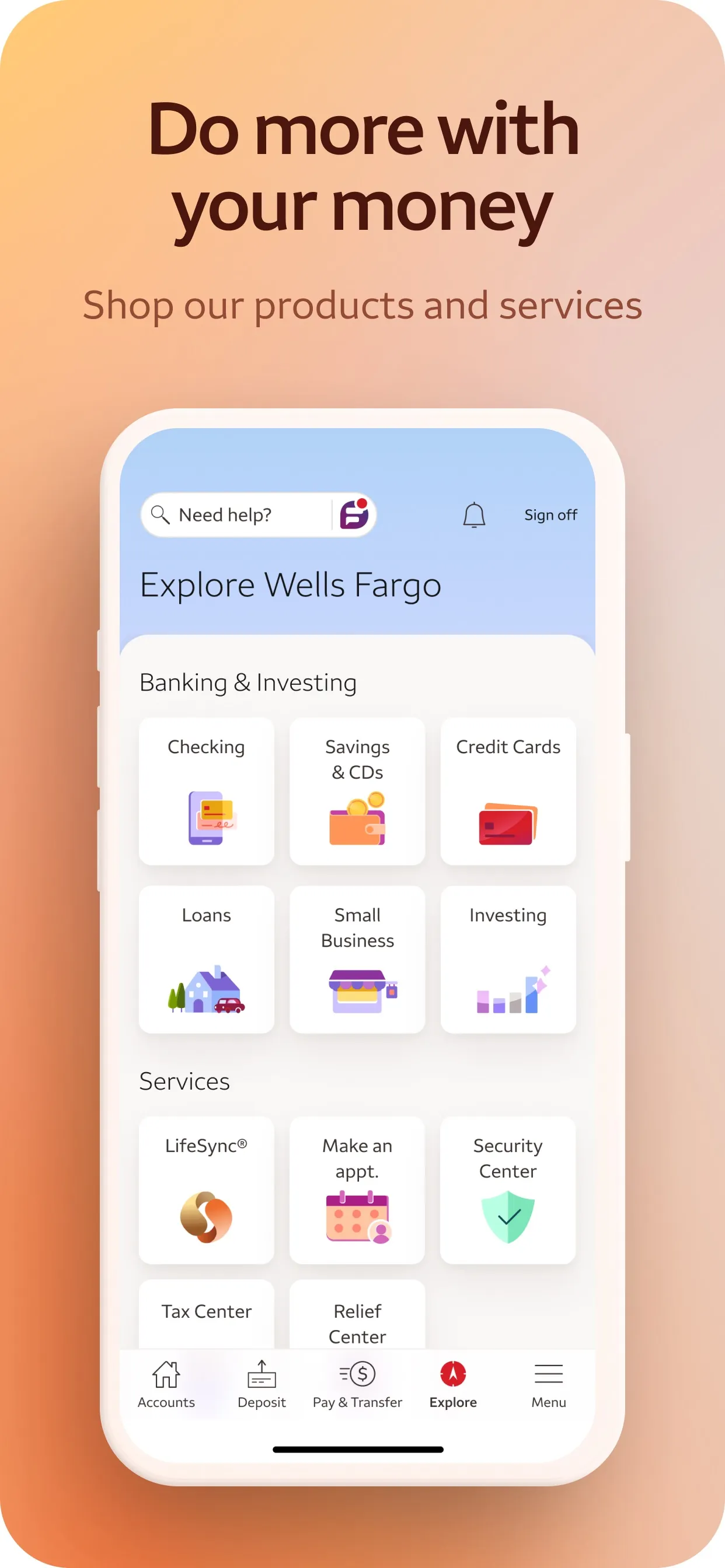 Wells Fargo Mobile® iphone screenshot 7