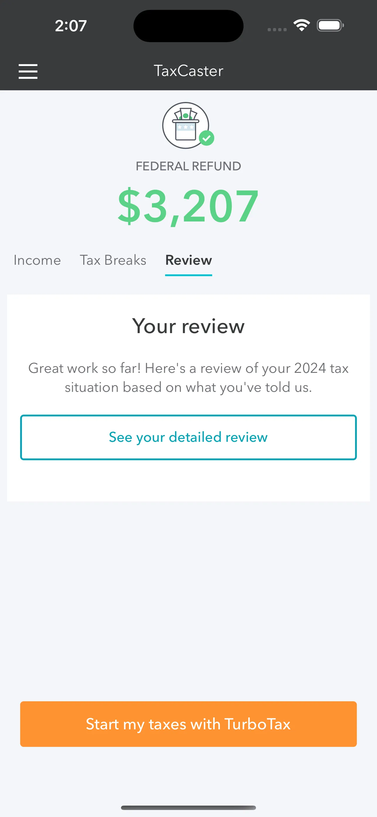 TaxCaster: Tax Calculator iphone screenshot 4