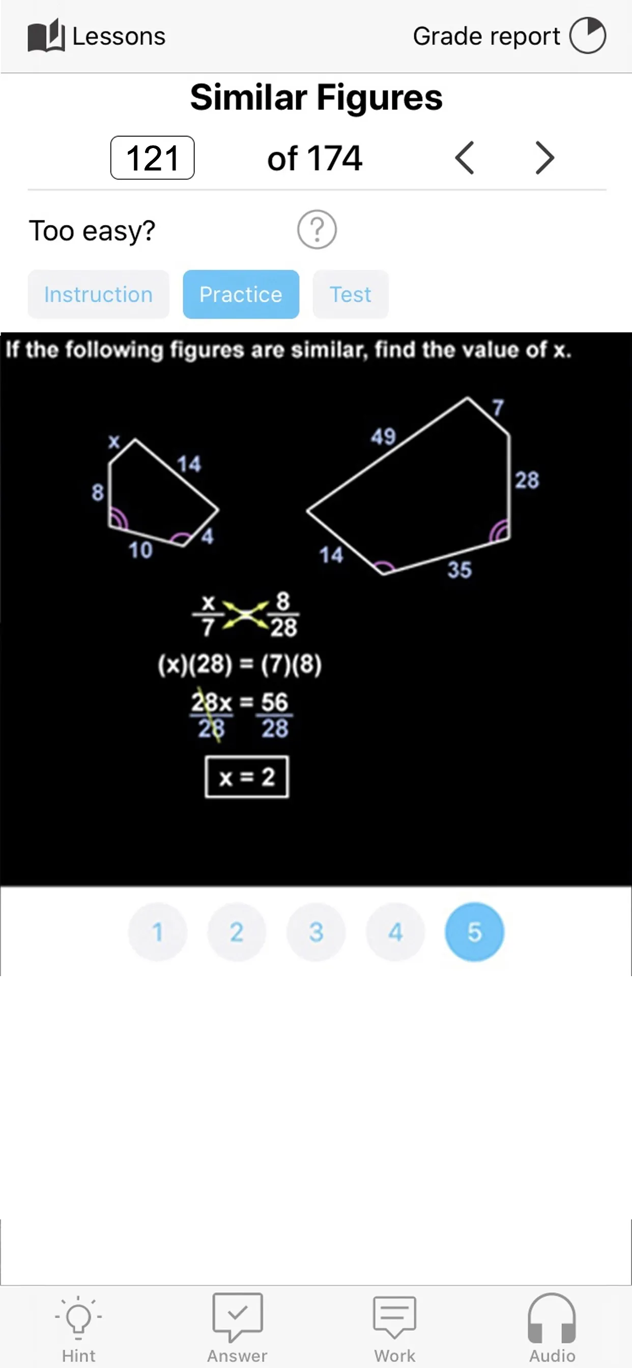 GRE iphone screenshot 3