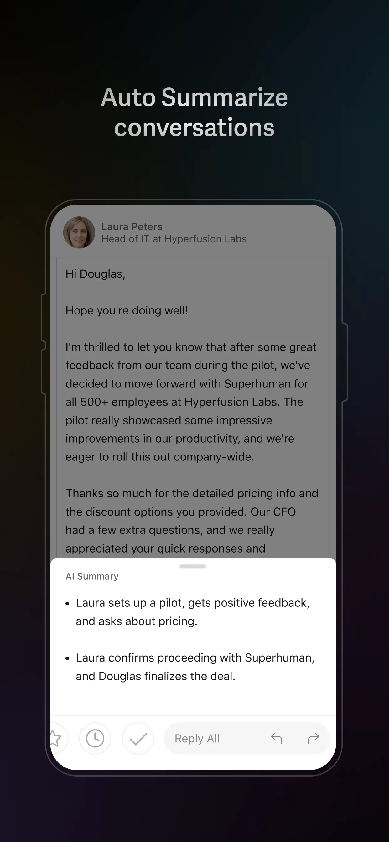 Superhuman Mail iphone screenshot 6
