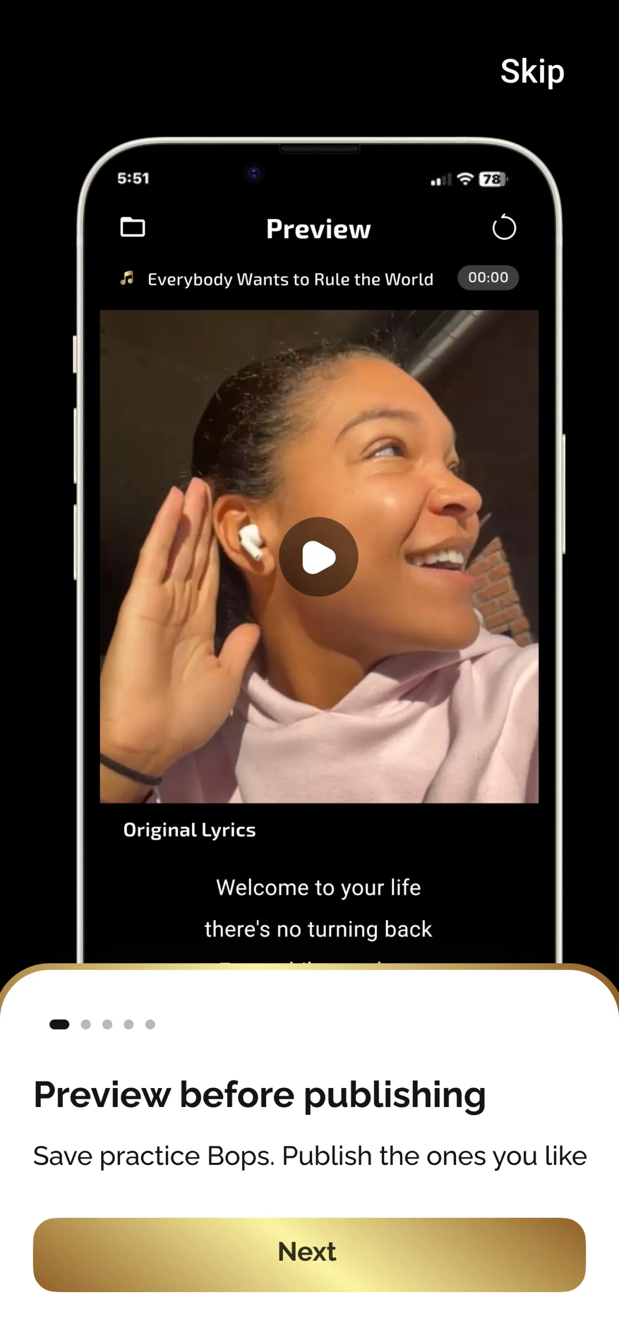 Bop Karaoke iphone screenshot 7