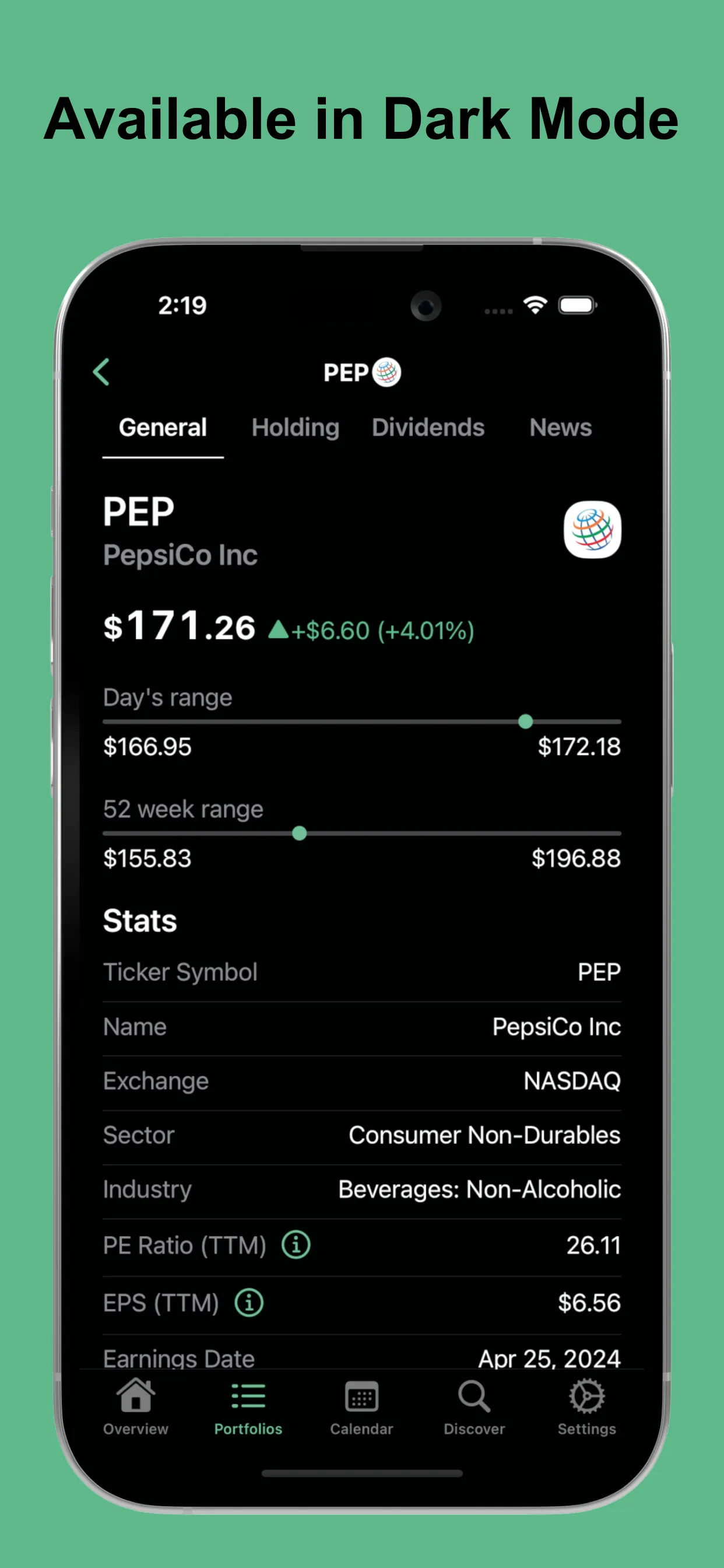Dividend Tracker - DivTracker iphone screenshot 6