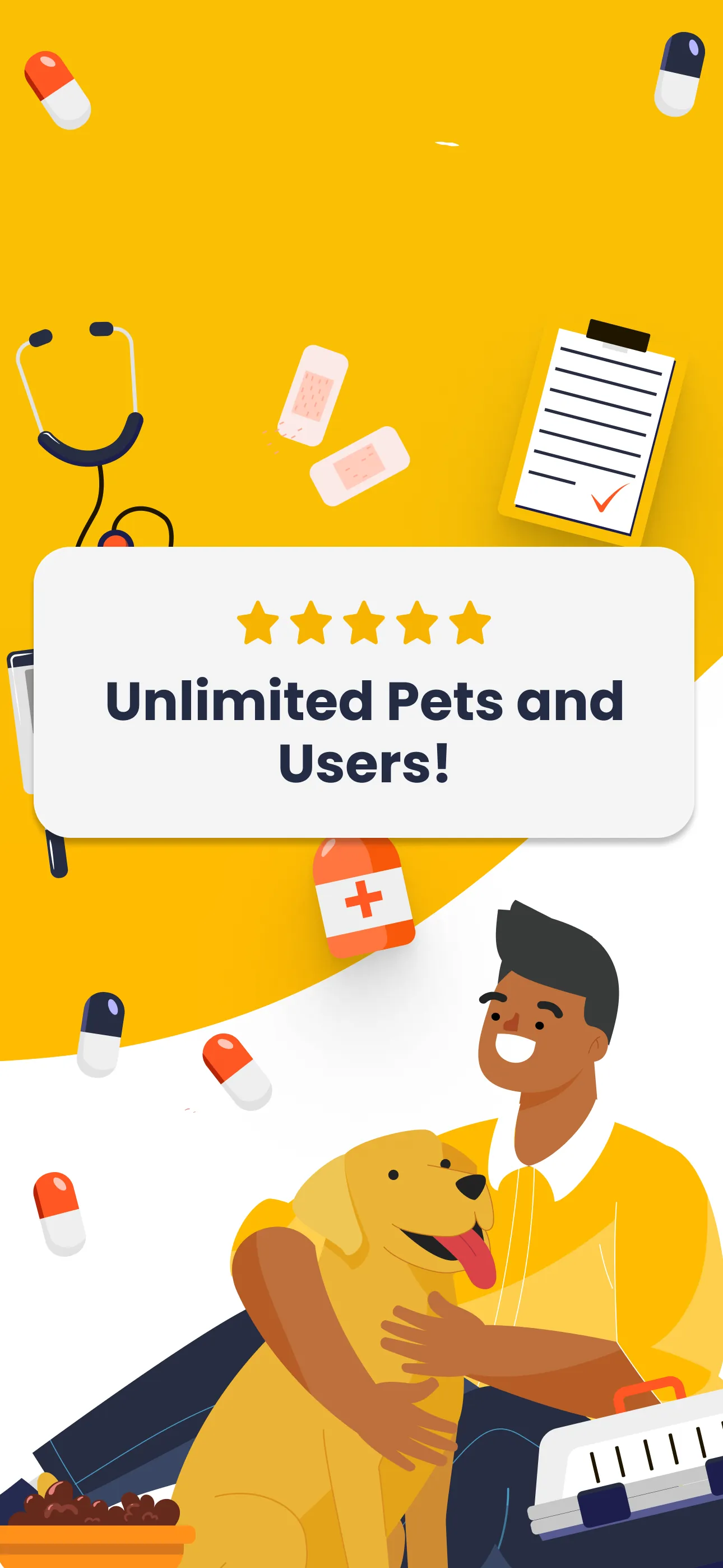Pet Care Tracker Dog Cat Log iphone screenshot 6