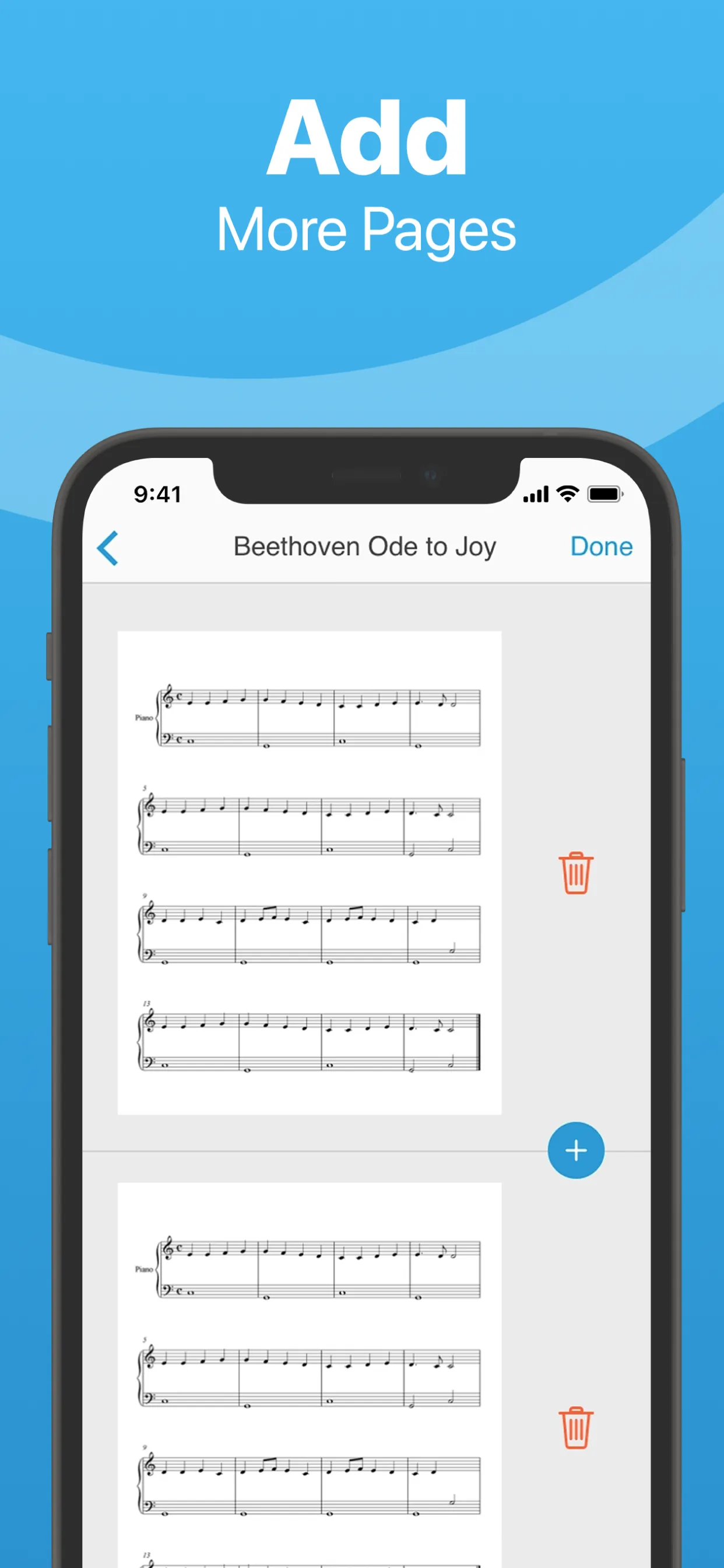 Sheet Music Scanner iphone screenshot 9